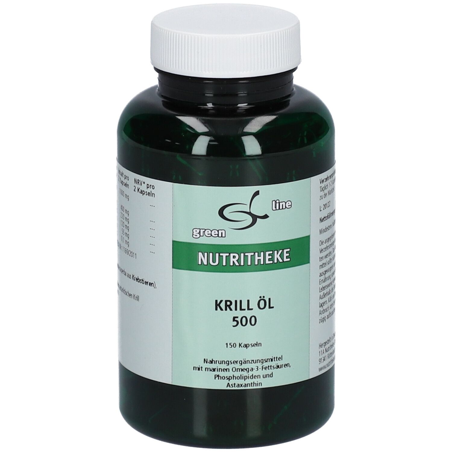 huile de krill green line 500