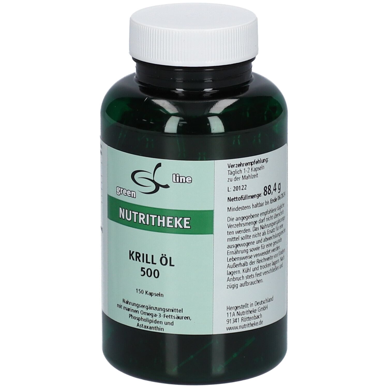 huile de krill green line 500