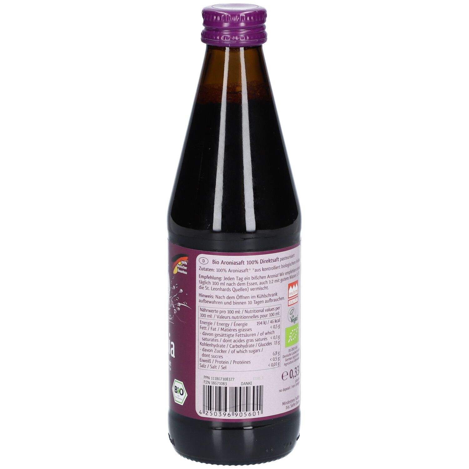 ARONIA ORIGINAL Pur Jus d'Aronia