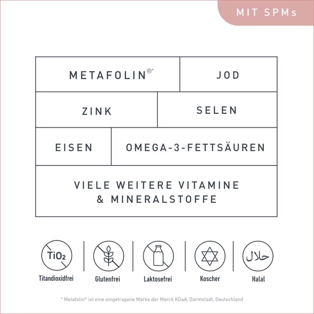 Velnatal – Vitamine für Schwangerschaft und Stillzeit mit Omega-3, Eisen und DHA zur Unterstützung der Gesundheit von Mama und Baby