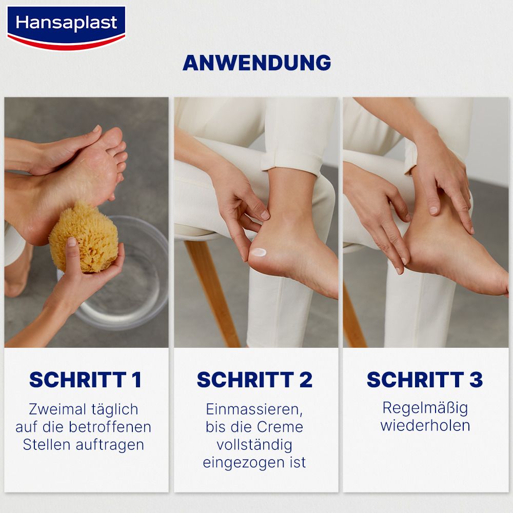 HANSAPLAST Crème Pieds Régénérante 10 % urée