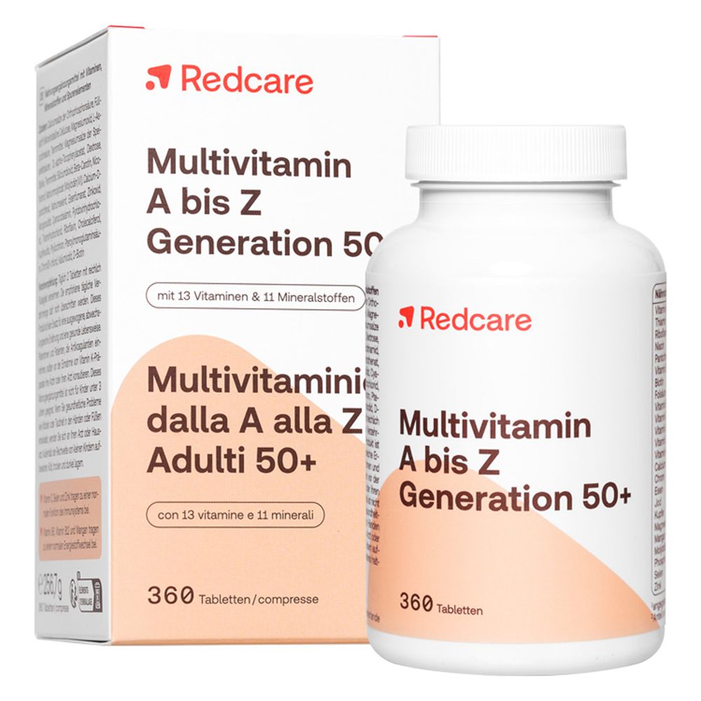 Redcare Multivitamines 50+