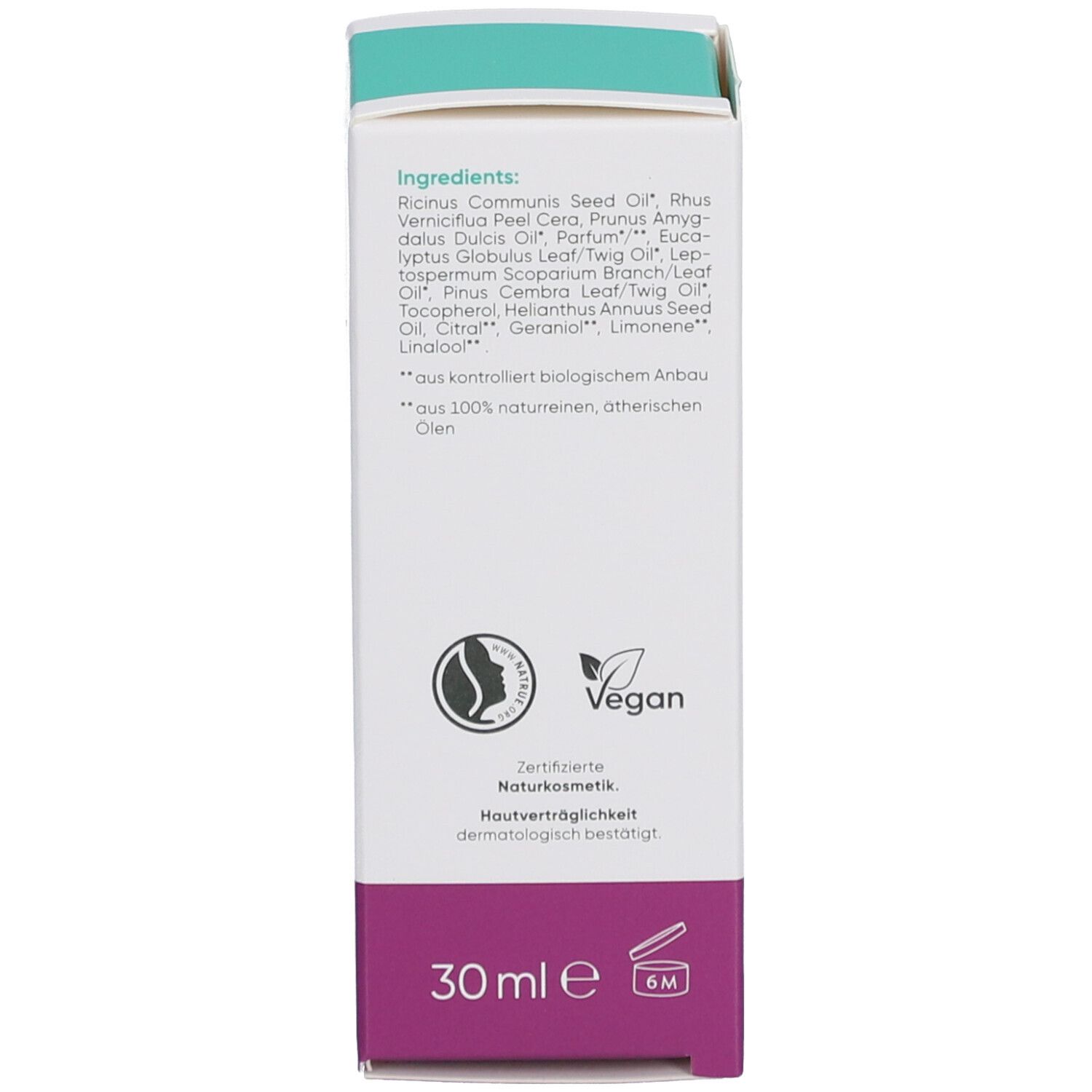TAOASIS Bien-être respiratoire Baume pour la poitrine à l'eucalyptus