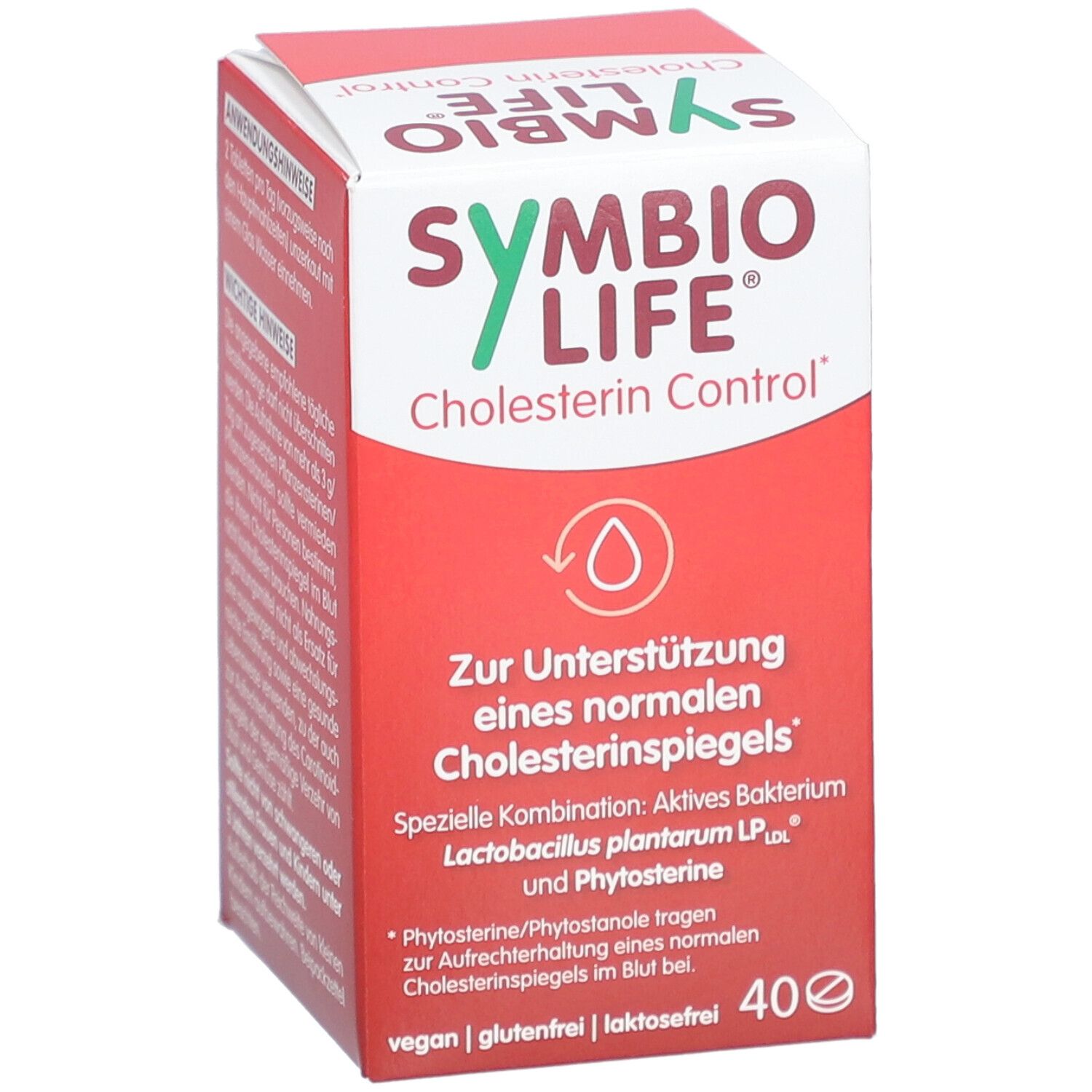 SYMBIOLIFE Cholesterin Control mit Phytosterinen Tab