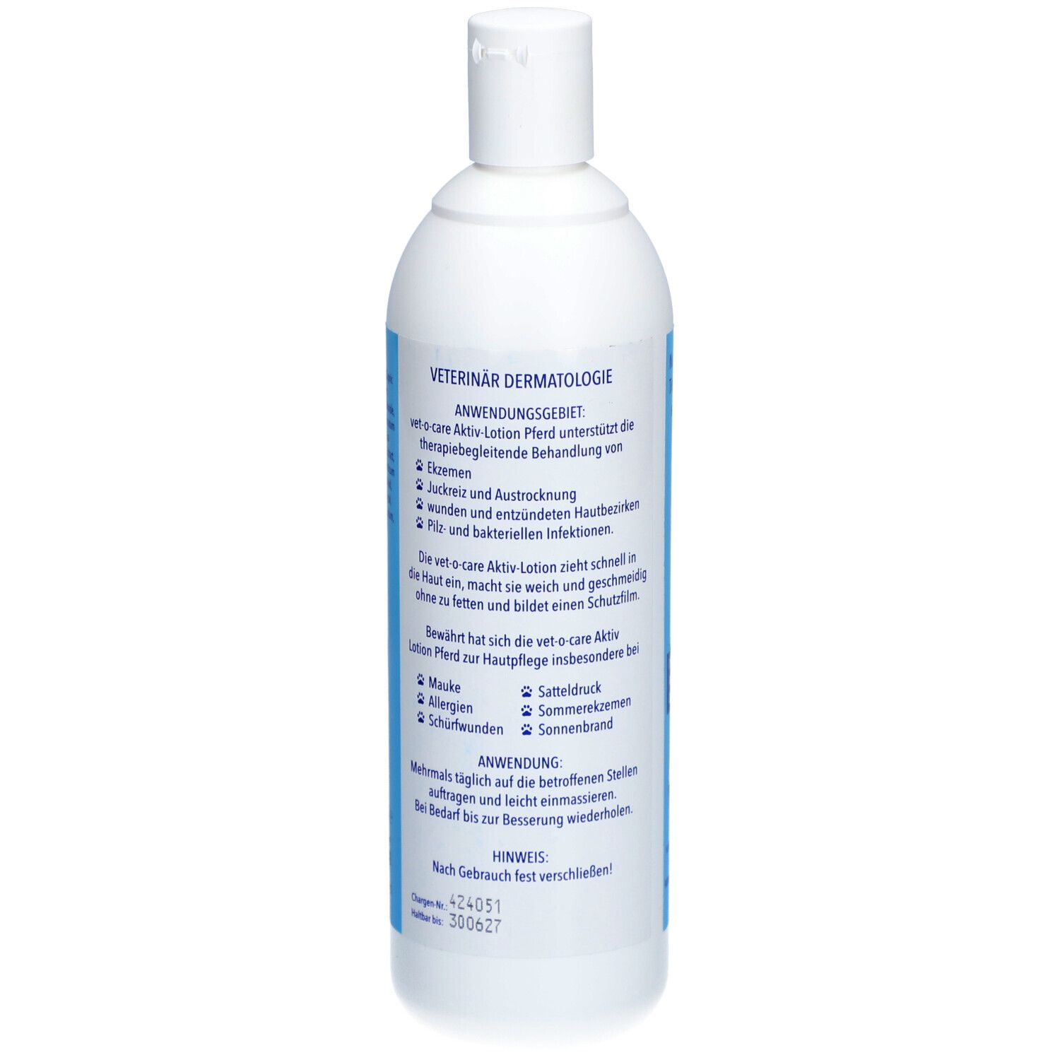 vet-o-care Lotion active pour chevaux