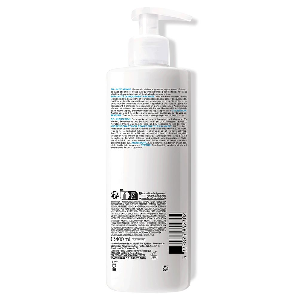 LA ROCHE POSAY Lipikar Lait Urée 10 %