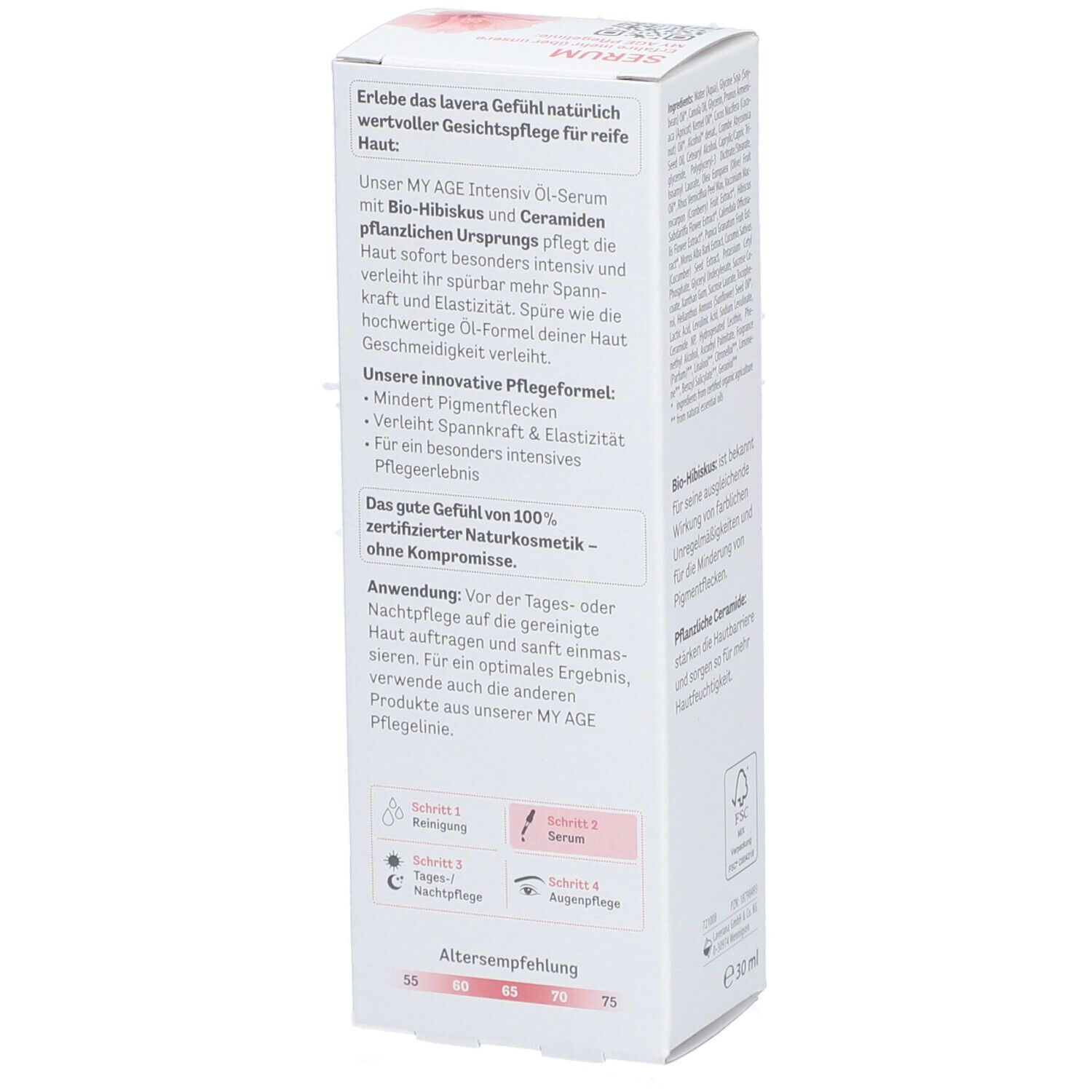 Lavera My Age Huile Sérum Intensive