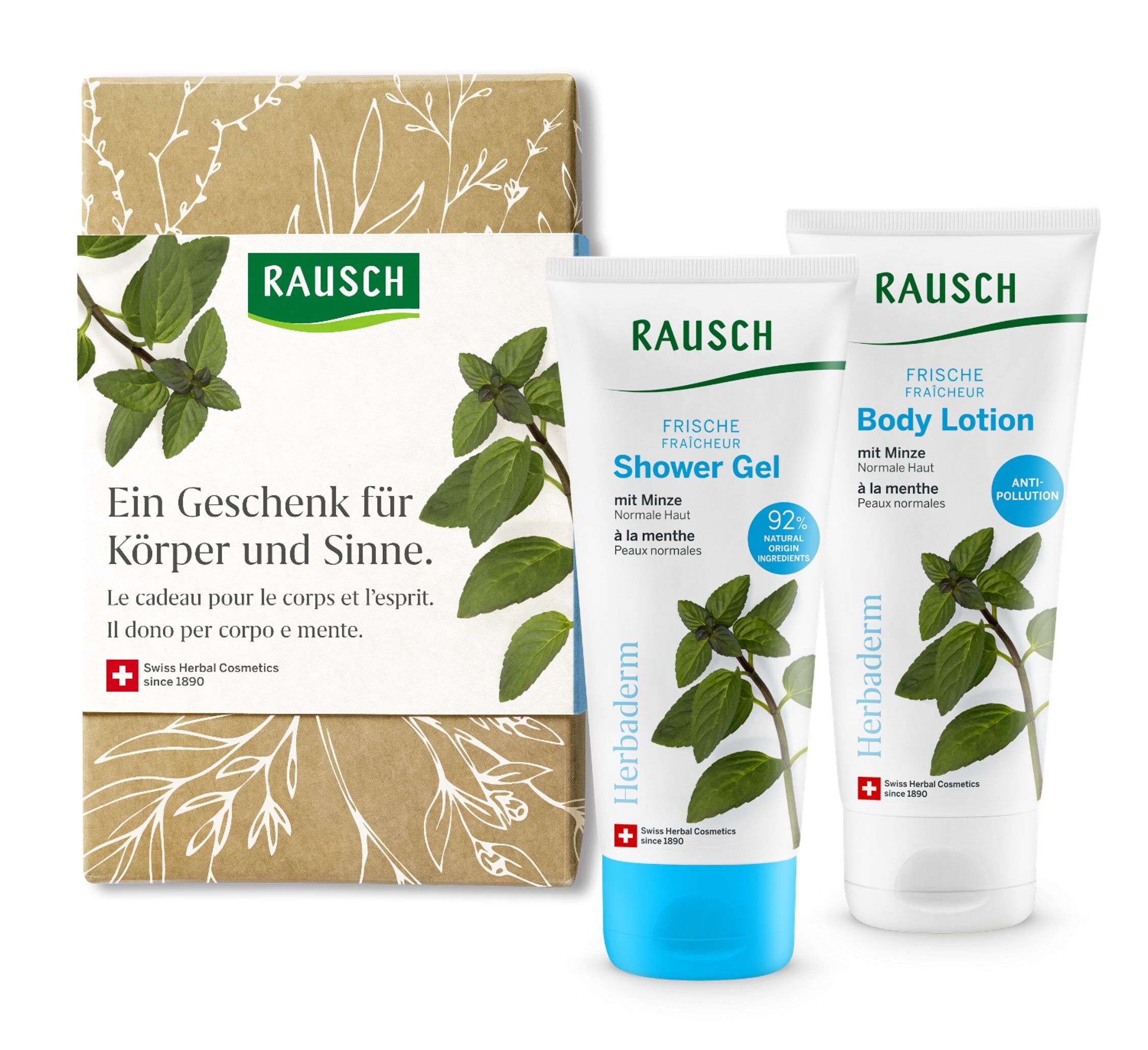 RAUSCH Coffret cadeau menthe