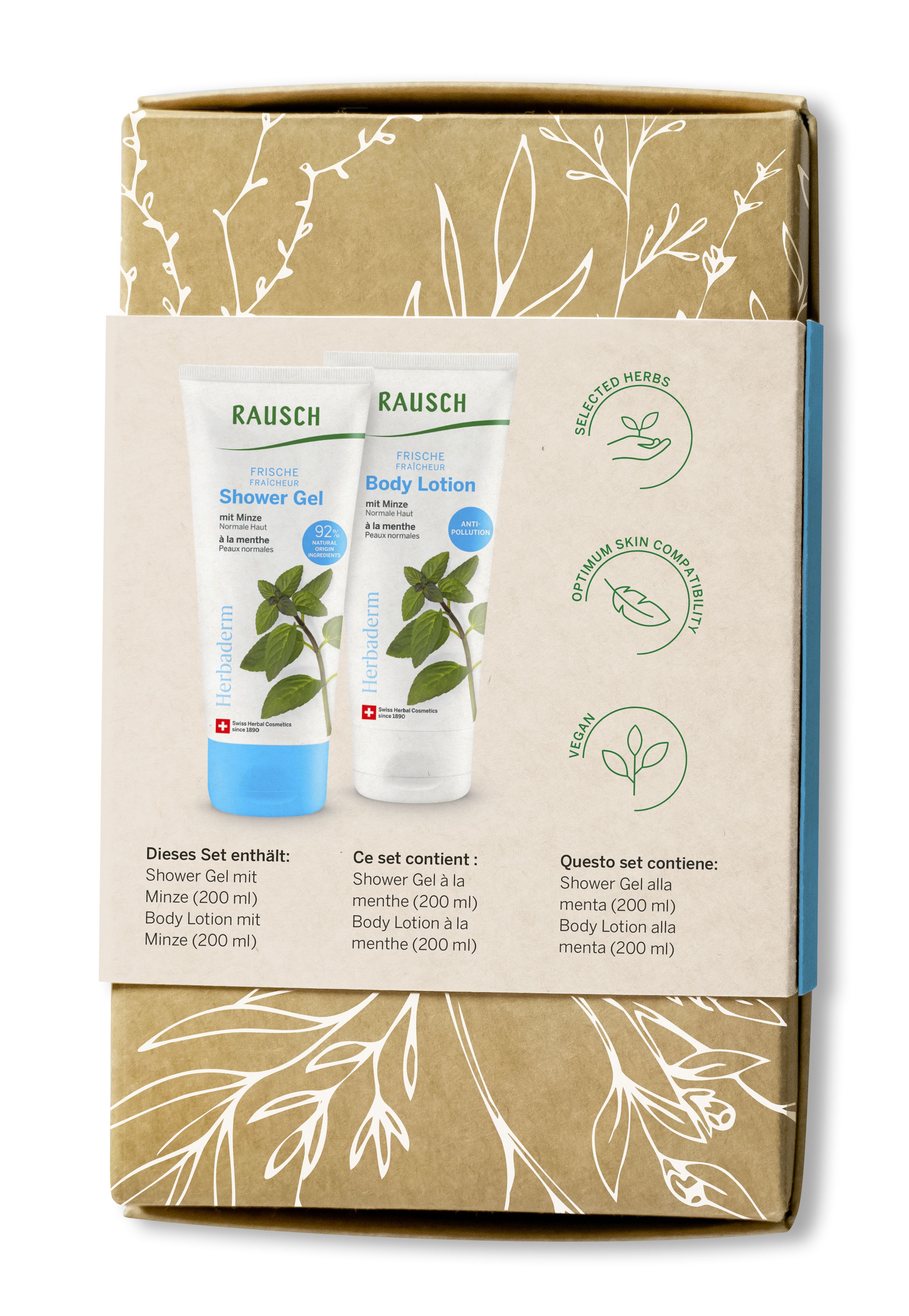 RAUSCH Coffret cadeau menthe