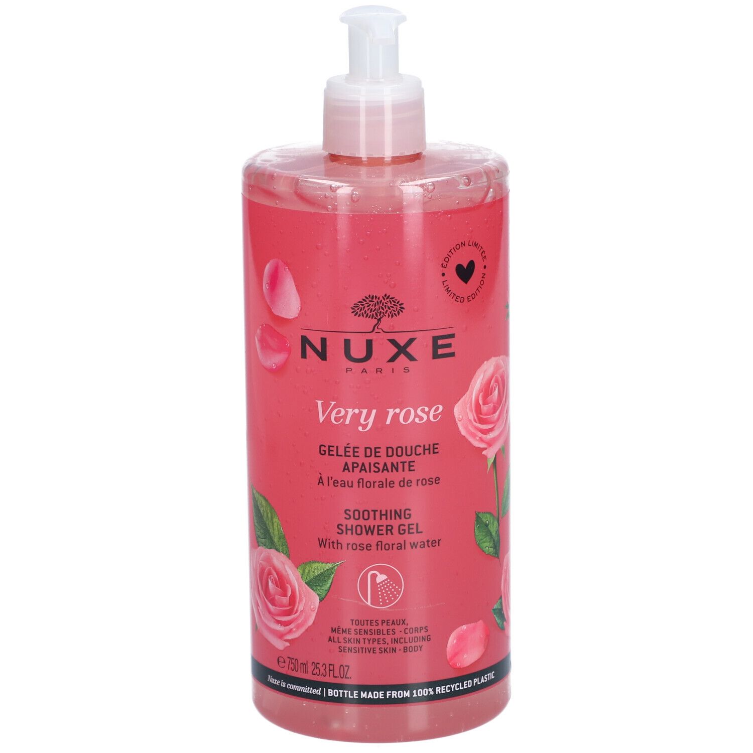 NUXE Very Rose Gelée de douche apaisante