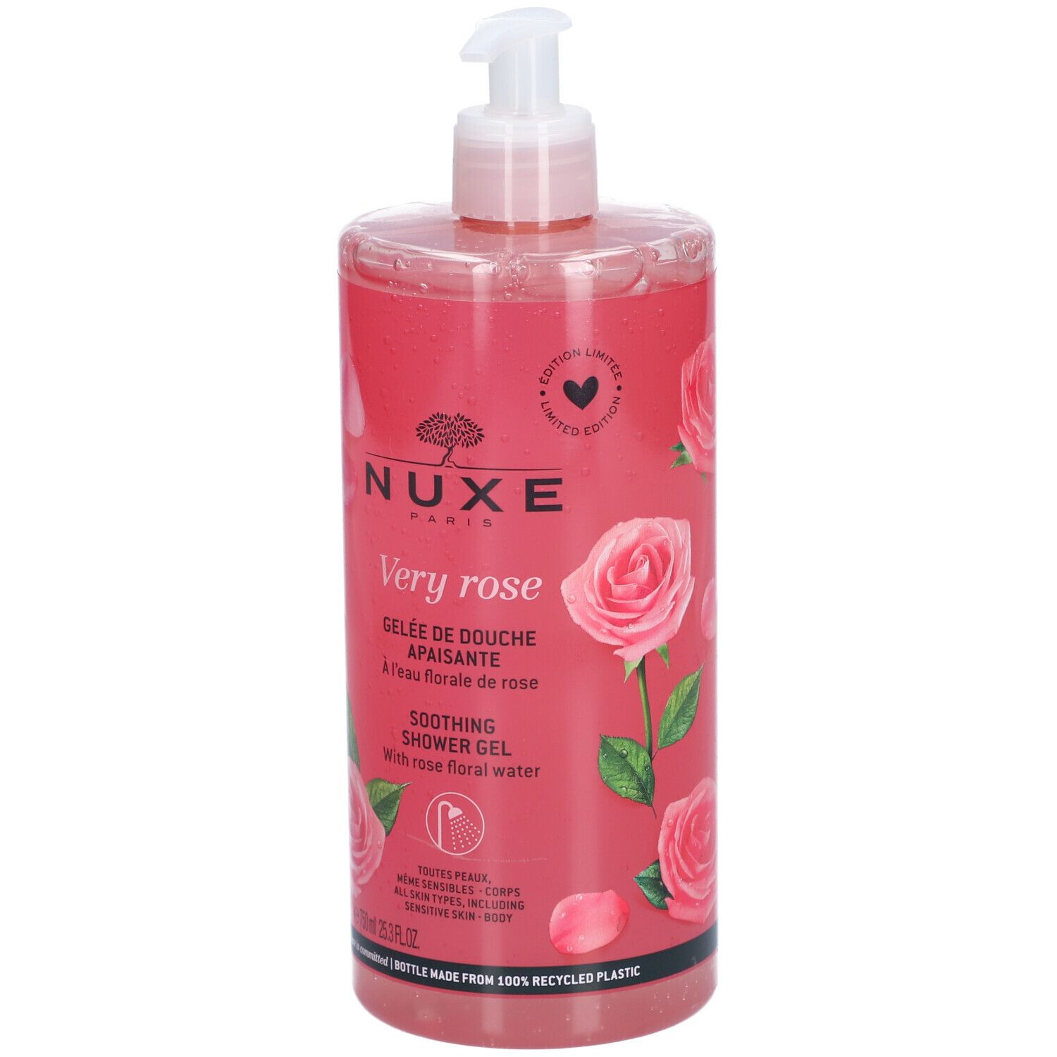 NUXE Very Rose Gelée de douche apaisante