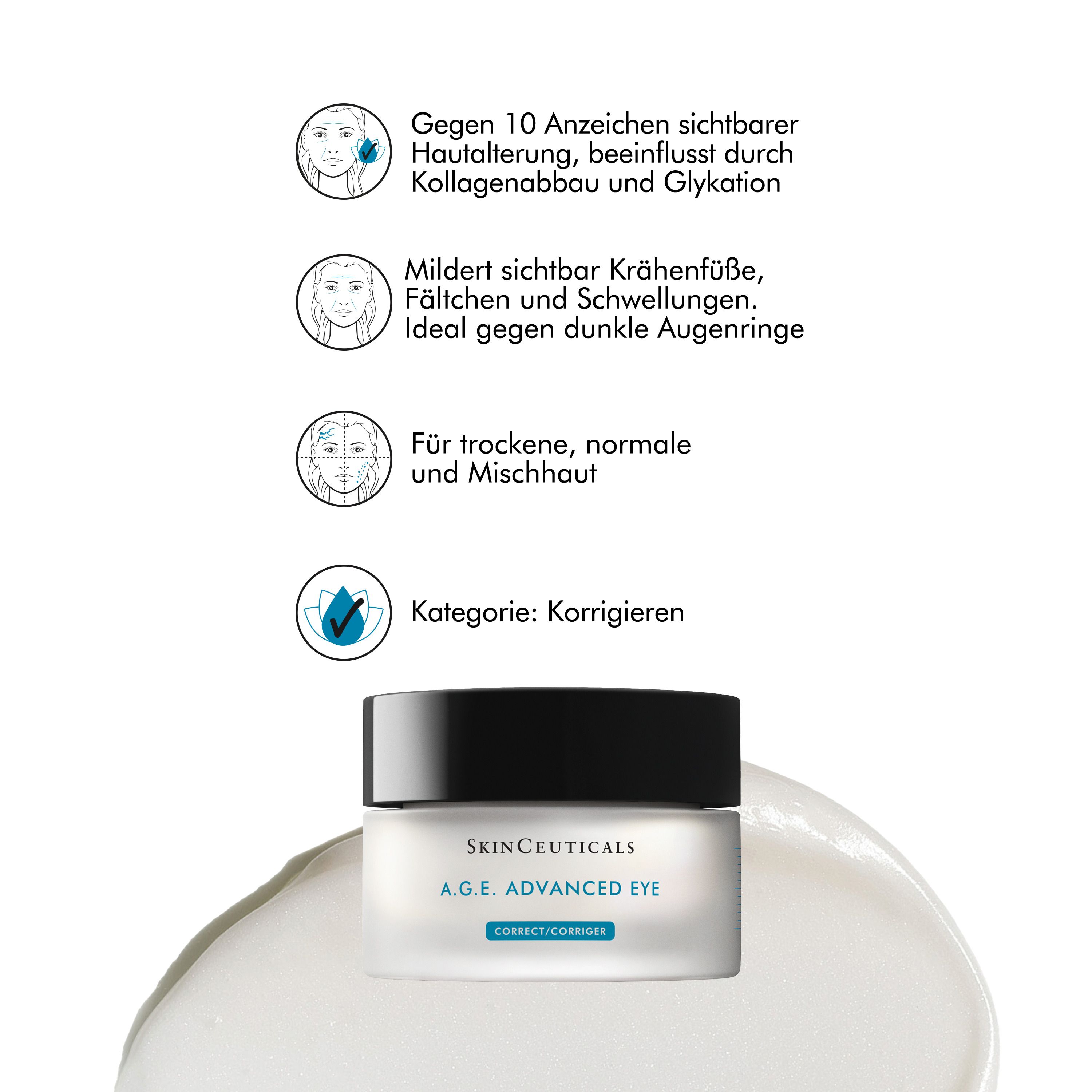 SKIN CEUTICALS A.G.E. Advanced Eye Soin contour des yeux concentré multi-correcteur