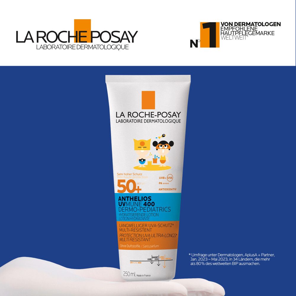 La Roche Posay Anthelios Sonnenmilch für Kinder LSF 50+