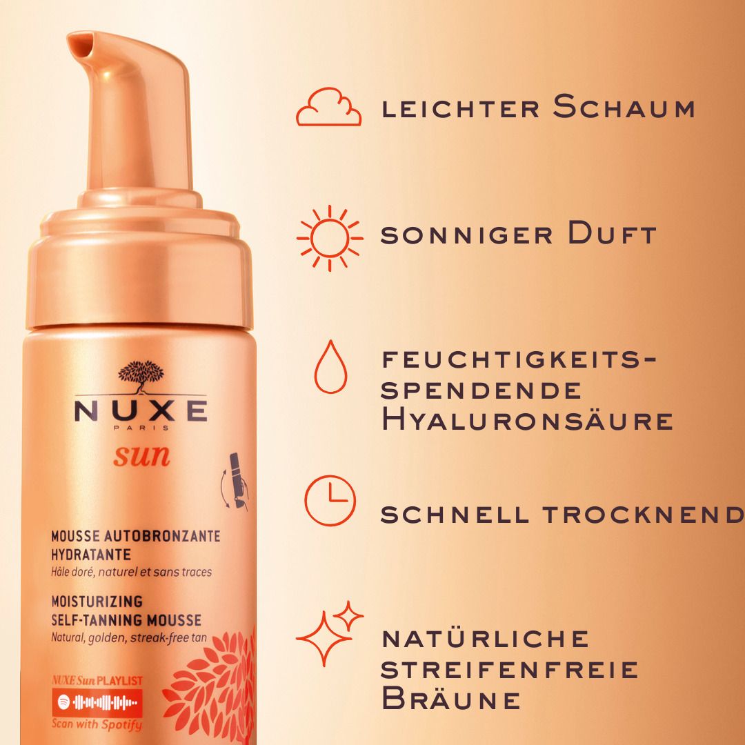 NUXE Sun Mousse autobronzante