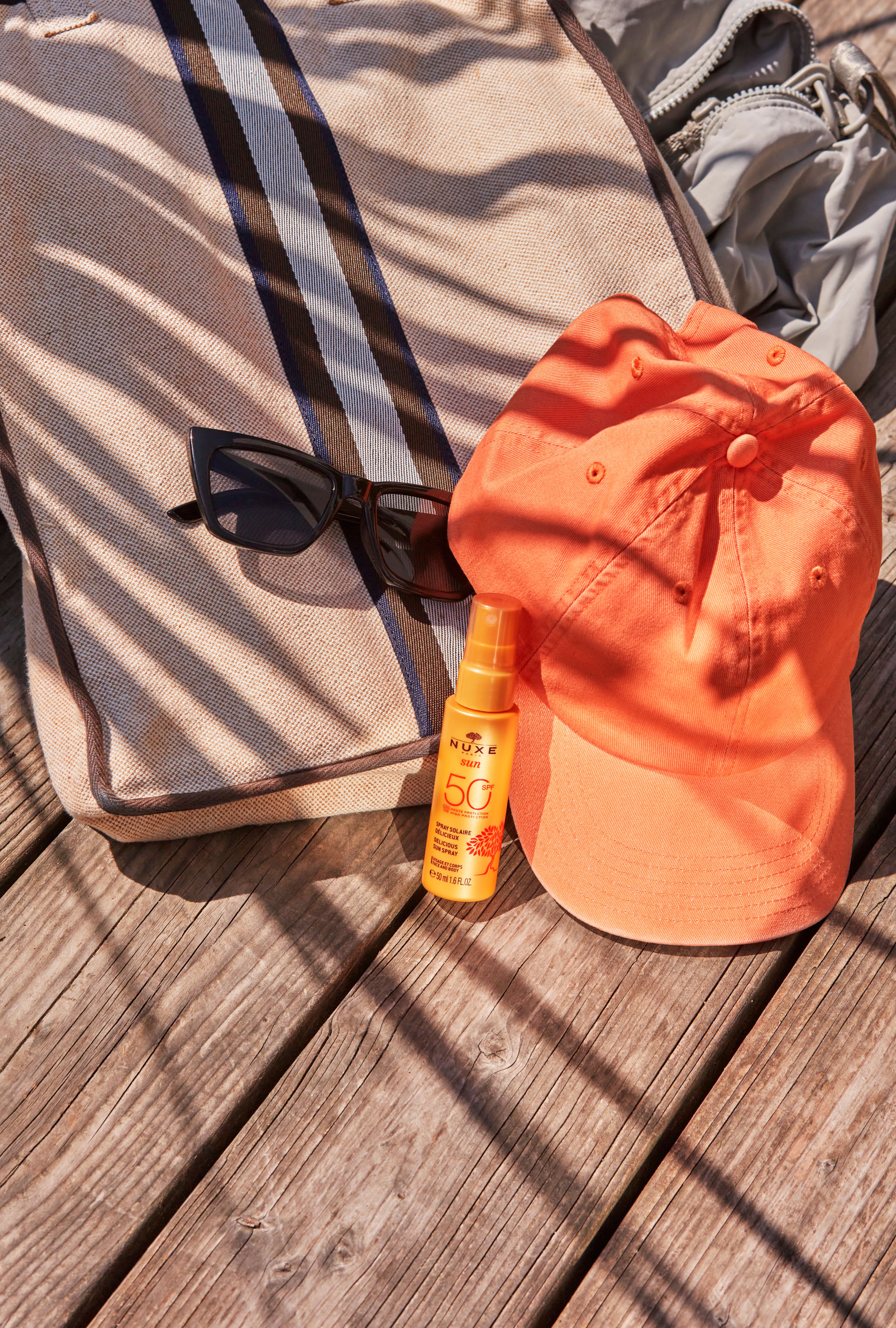 NUXE Spray Solaire Délicieux Visage et Corps Haute Protection SPF 50