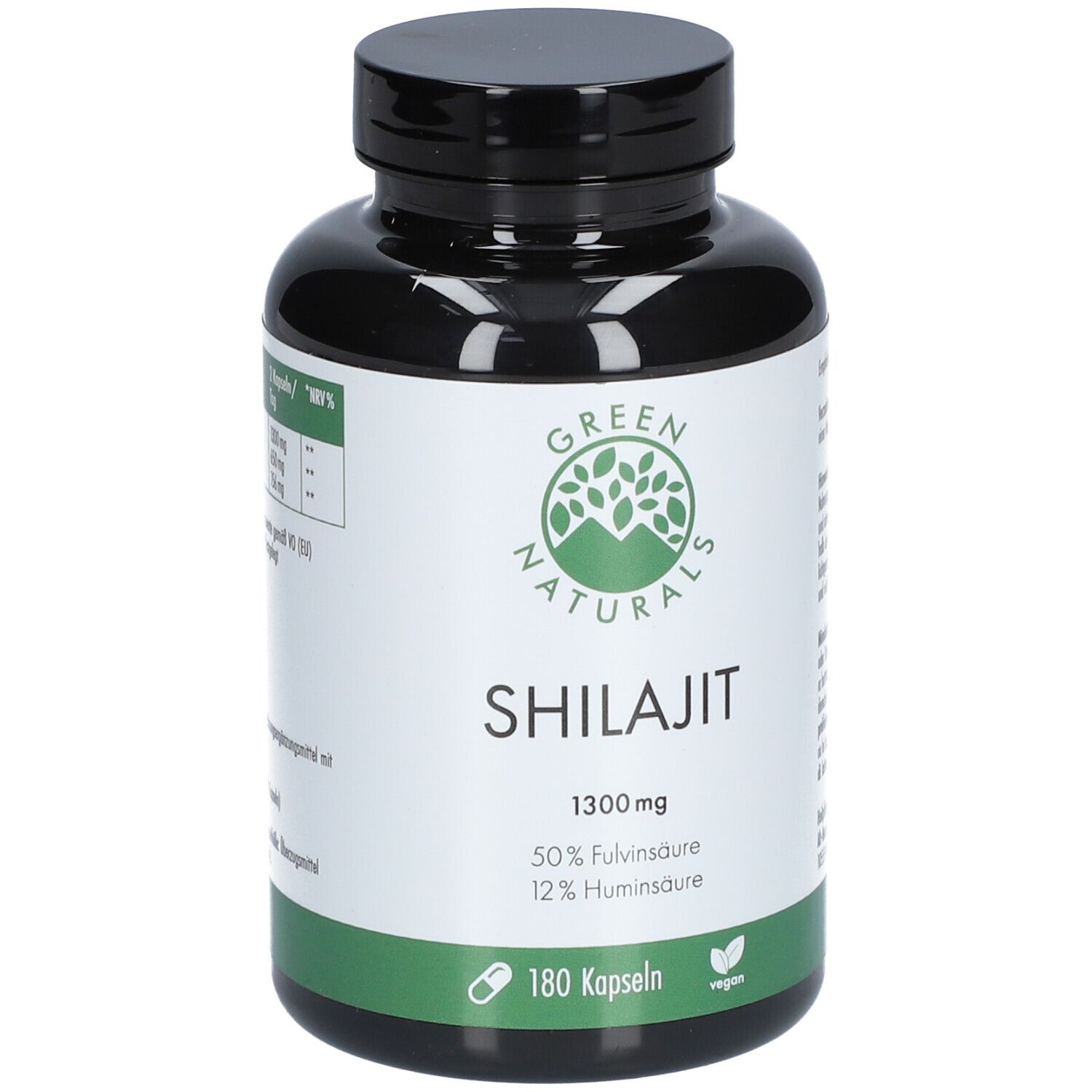 GREEN NATURALS Shilajit 1300 mg hochdosiert vegan