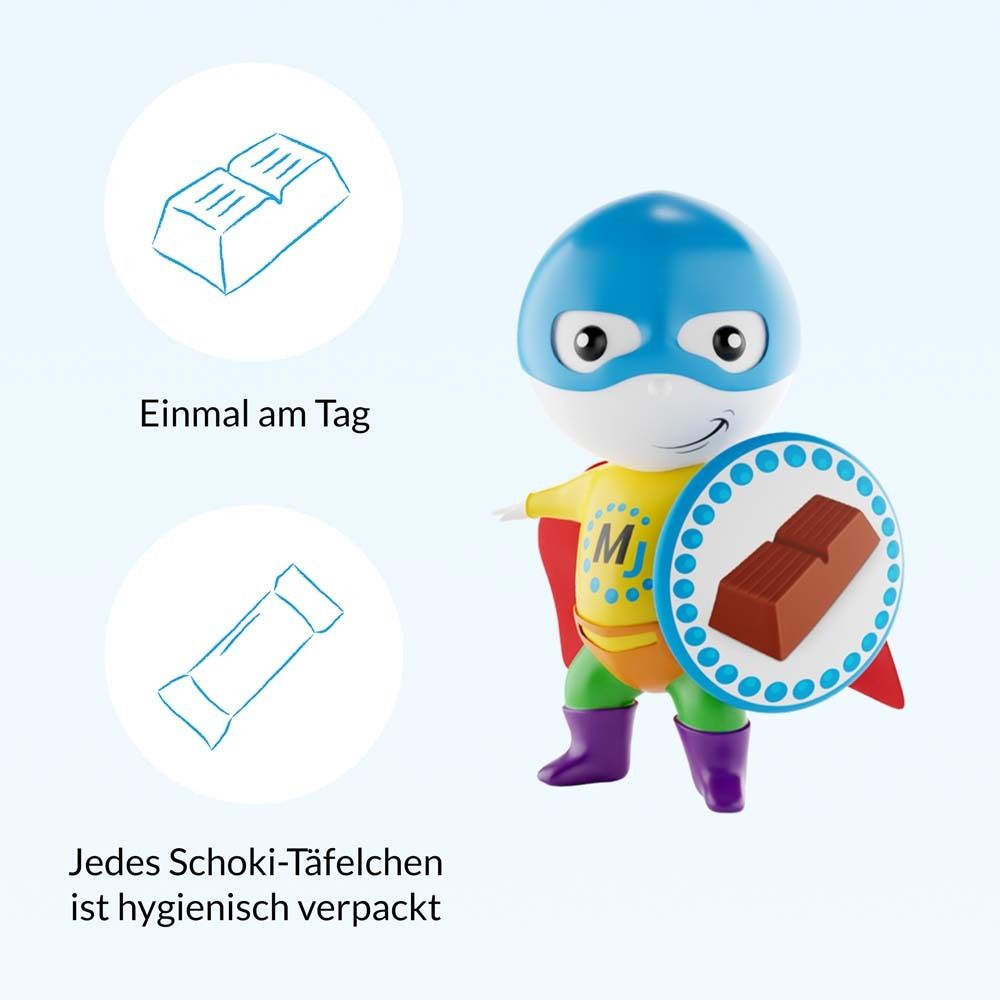 MULTILAC Darmsynbiotikum Junior Täfelchen