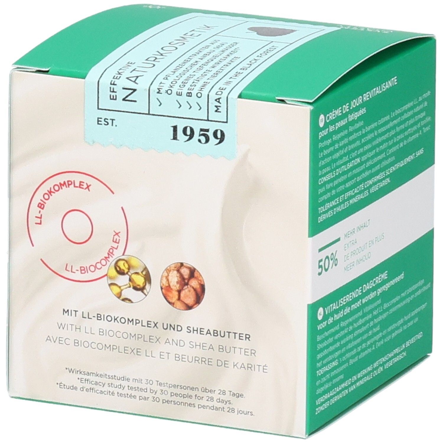 Annemarie Börlind LL Regeneration Tagescreme, 75ml Sondergröße. Mit LL-Biokomplex und Sheabutter.
