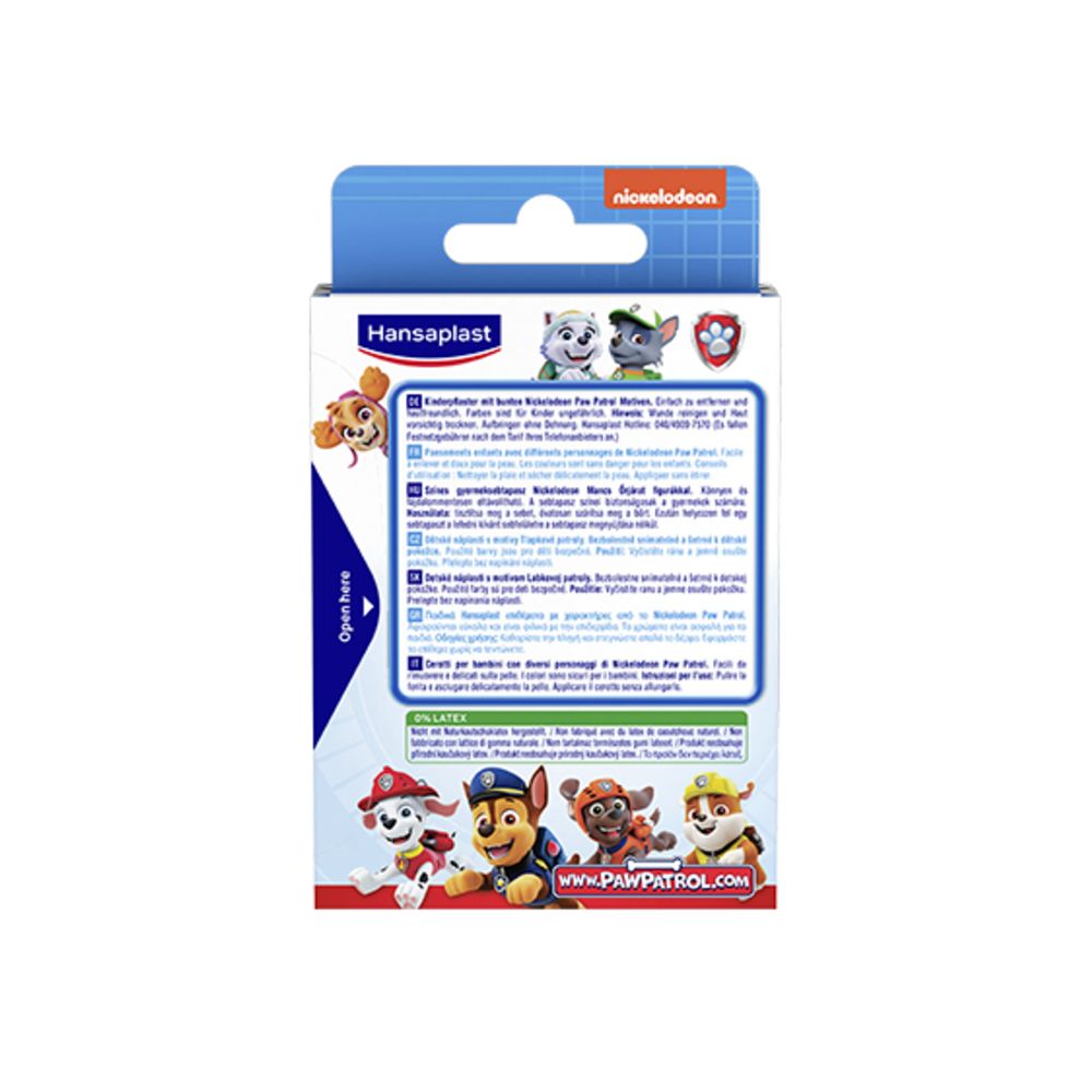 HANSAPLAST Kinder Pflasterstrips Paw Patrol