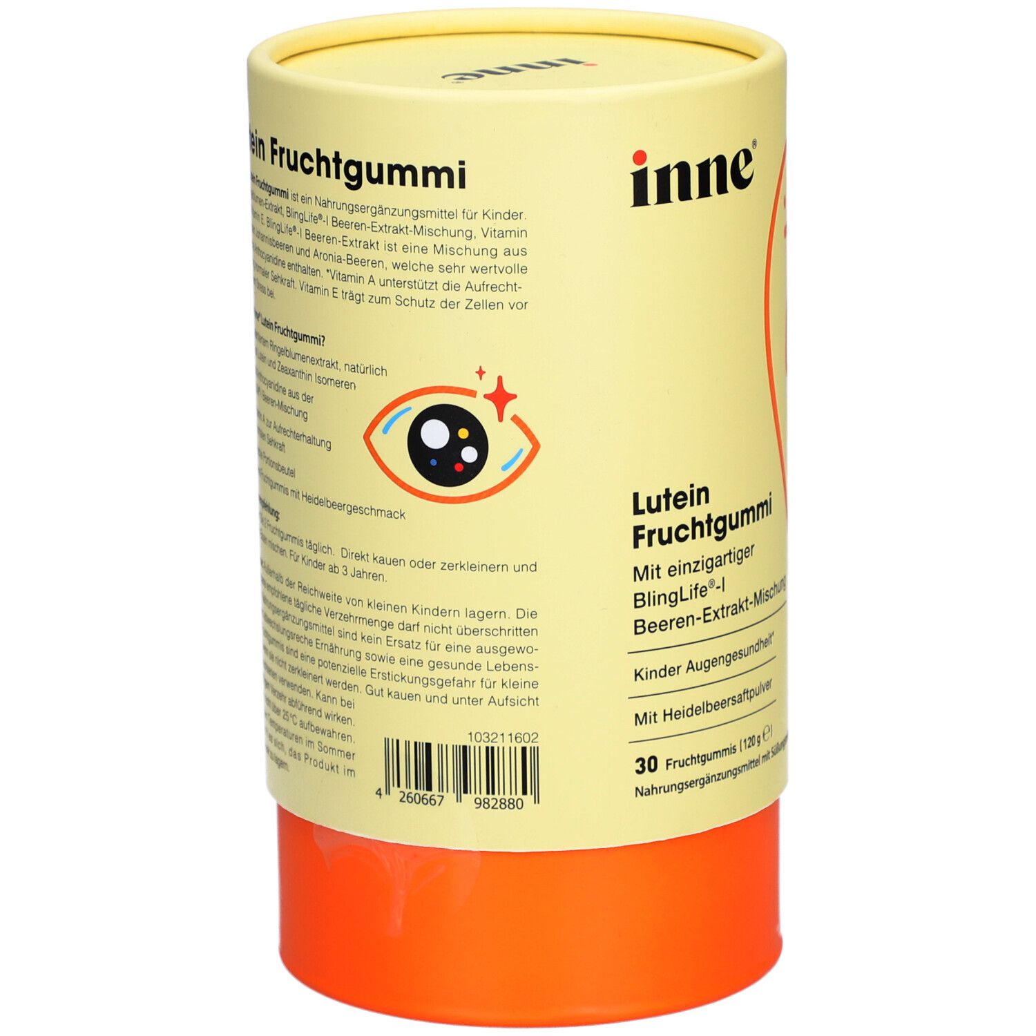 INNE® Lutéine Gomme aux fruits