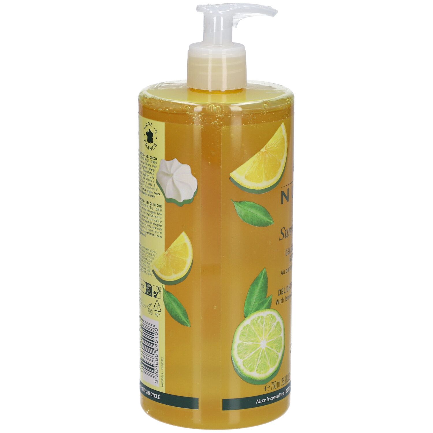 NUXE Gelée de douche gourmande - Citron meringué