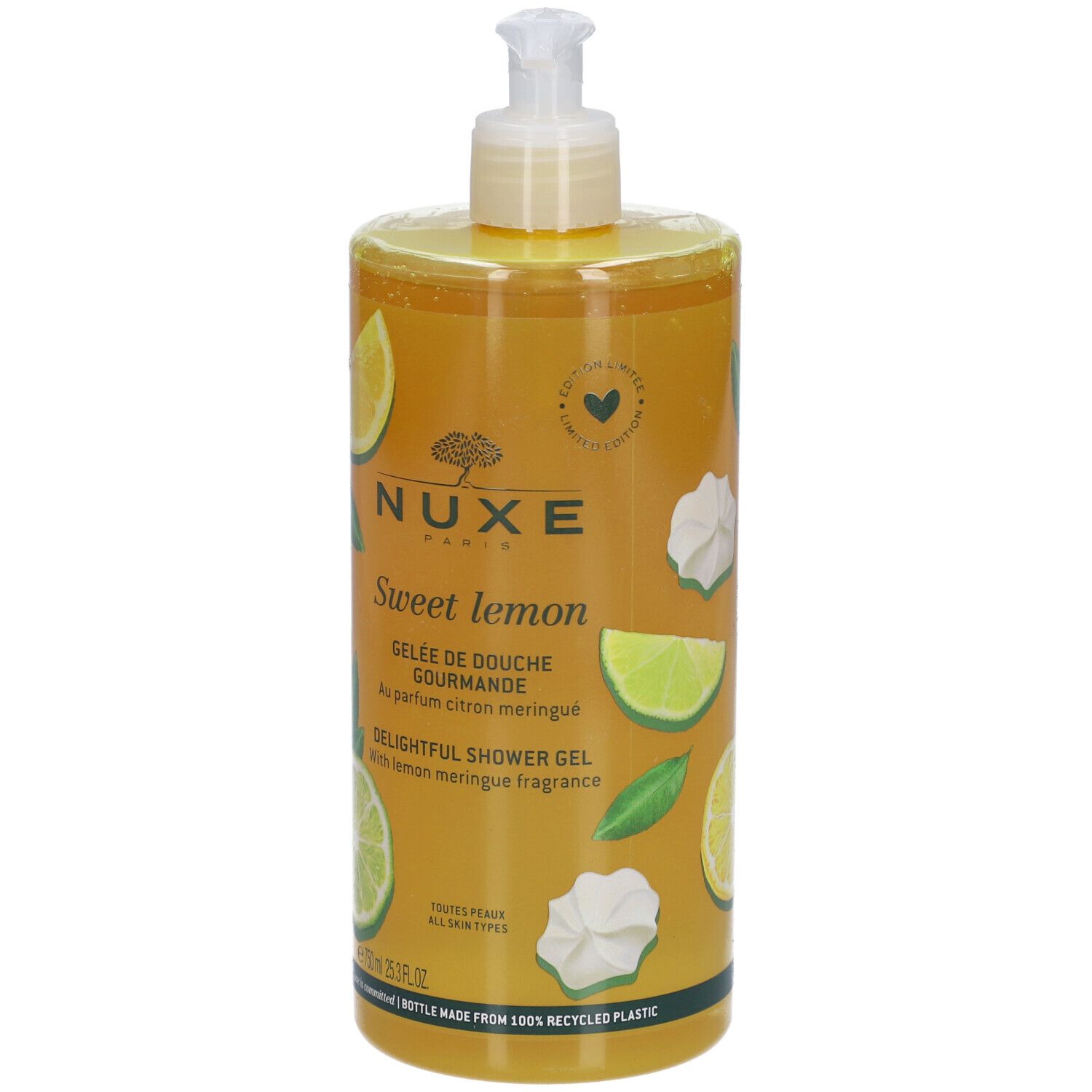 NUXE Gelée de douche gourmande - Citron meringué
