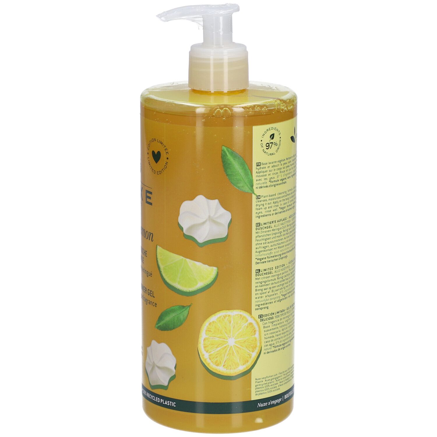 NUXE Gelée de douche gourmande - Citron meringué
