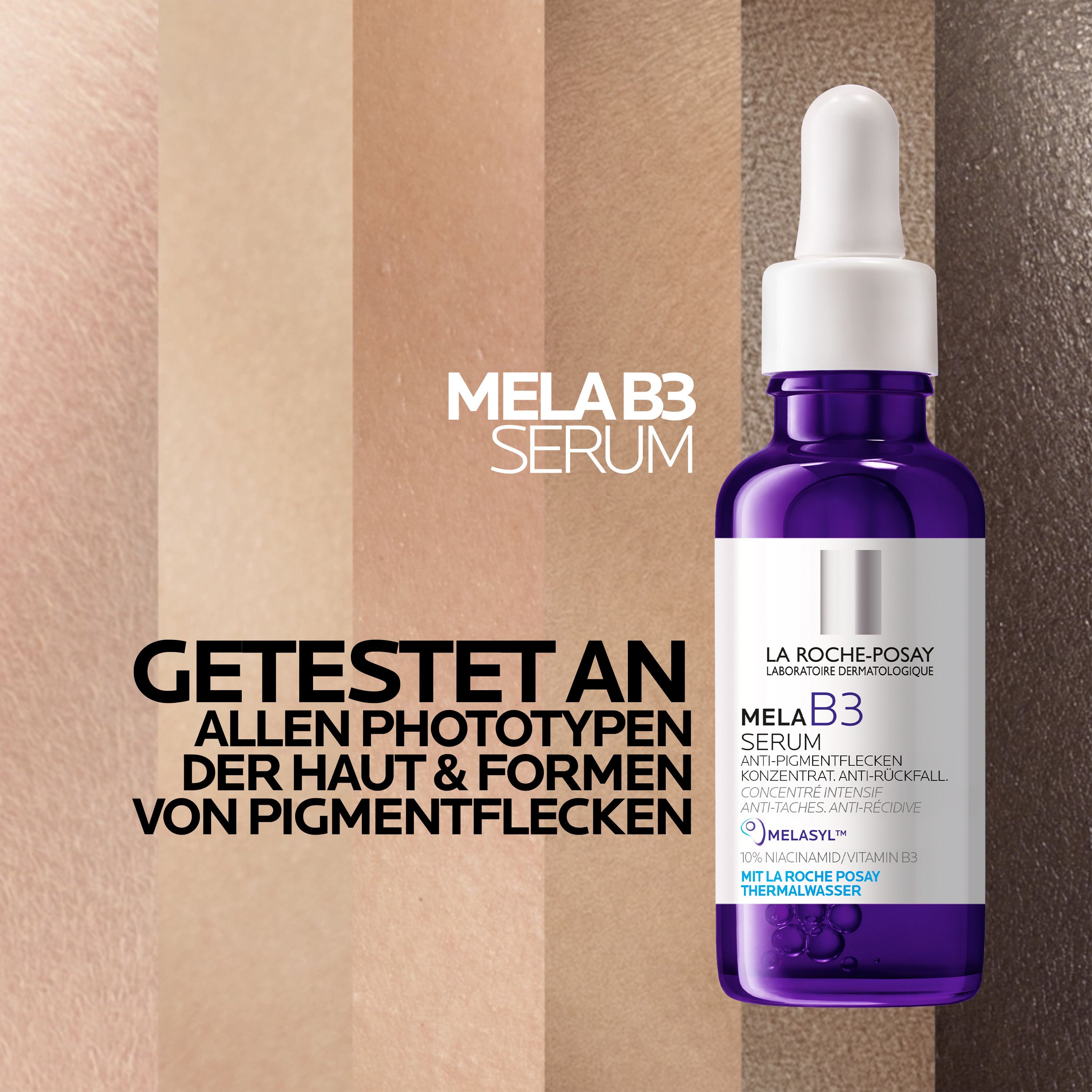 La Roche Posay Mela B3 Serum mit patentiertem Wirkstoff Melasyl gegen Pigmentflecken und Niacinamid