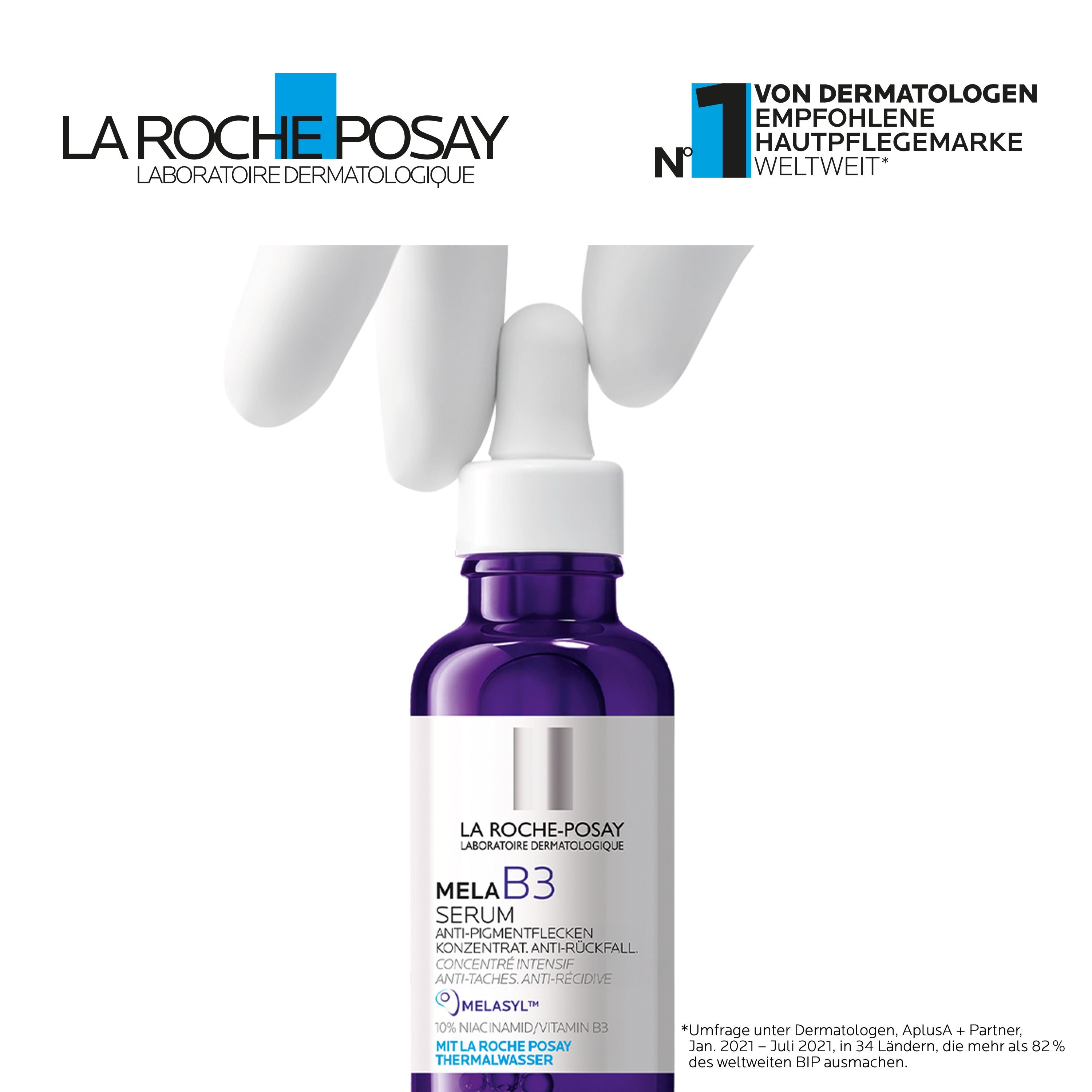 La Roche Posay Mela B3 Serum mit patentiertem Wirkstoff Melasyl gegen Pigmentflecken und Niacinamid