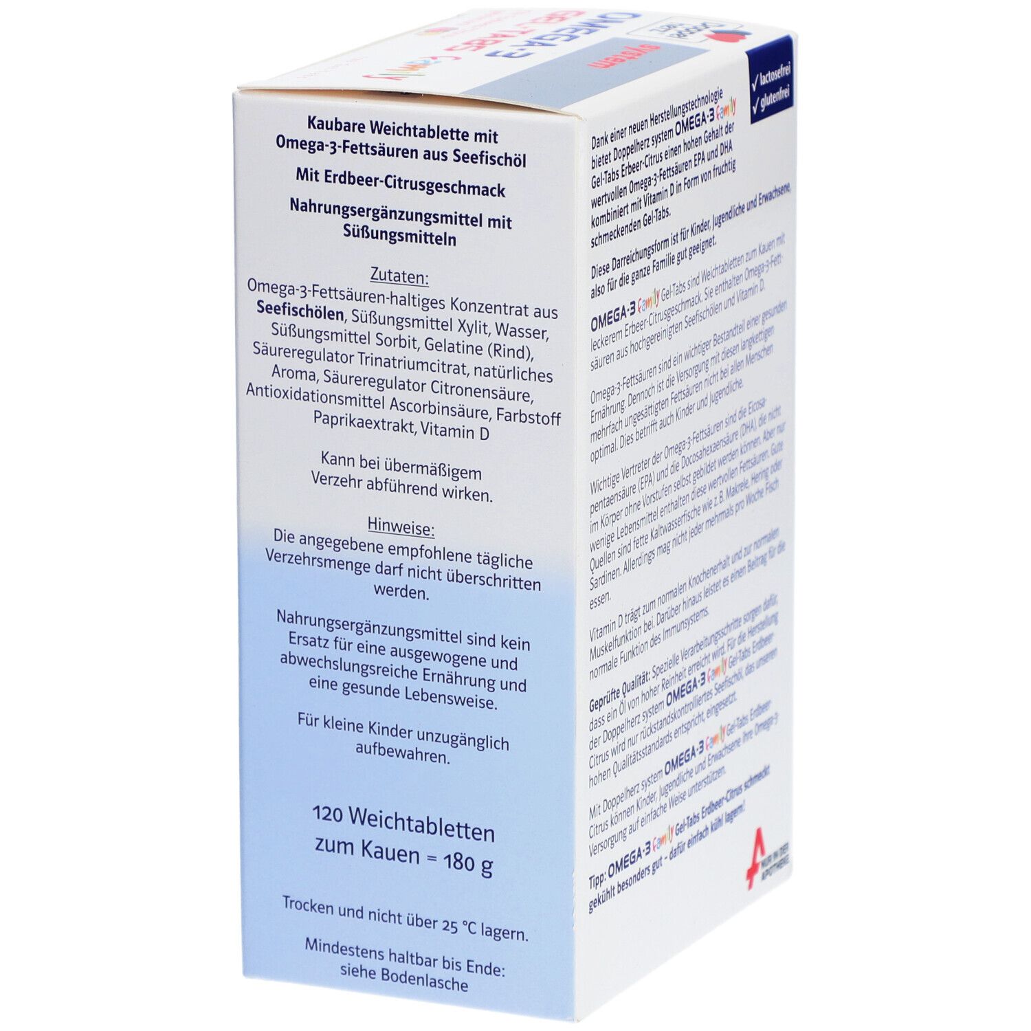 Doppelherz® system OMEGA-3 GEL-TABS family