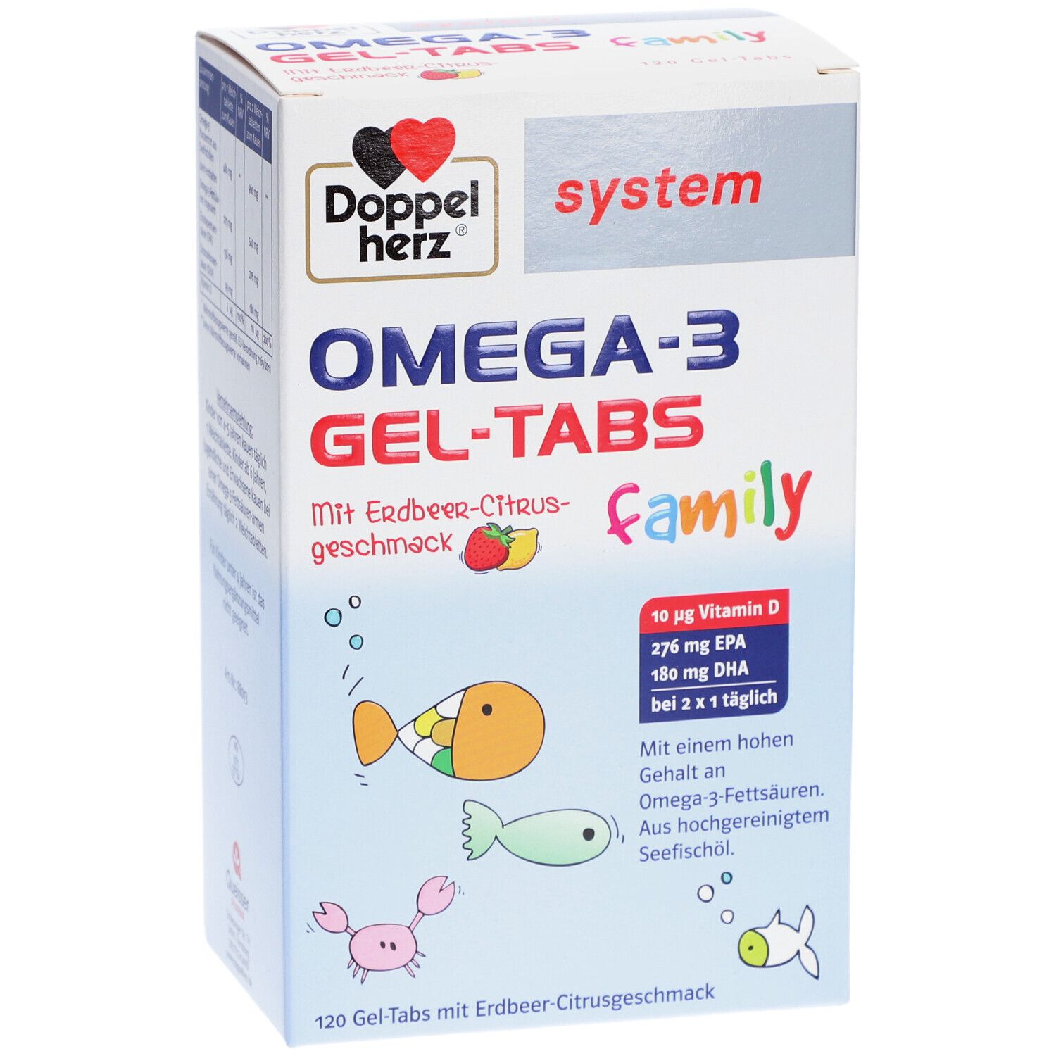Doppelherz® system OMEGA-3 GEL-TABS family