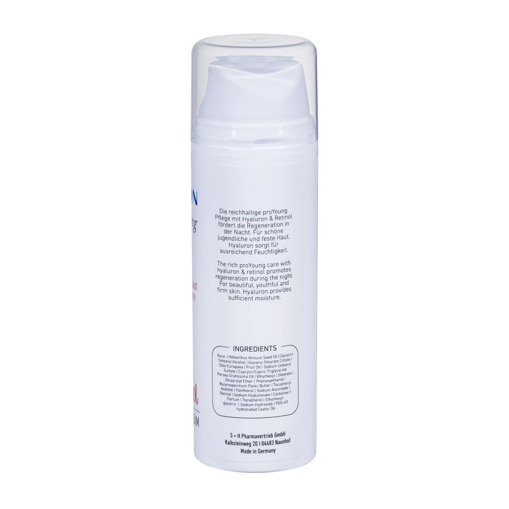 HYALURON proYoung Crème de nuit au rétinol
