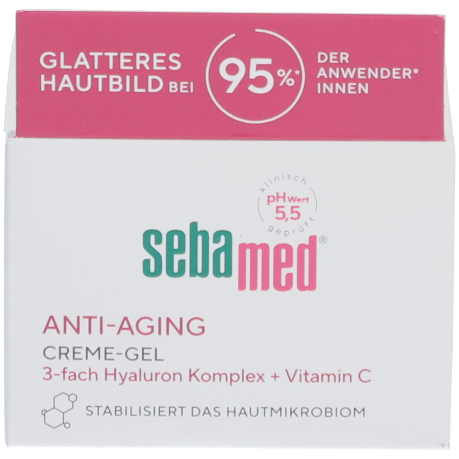 SEBAMED Crème-gel anti-âge Complexe hyaluronique + Vitamine C