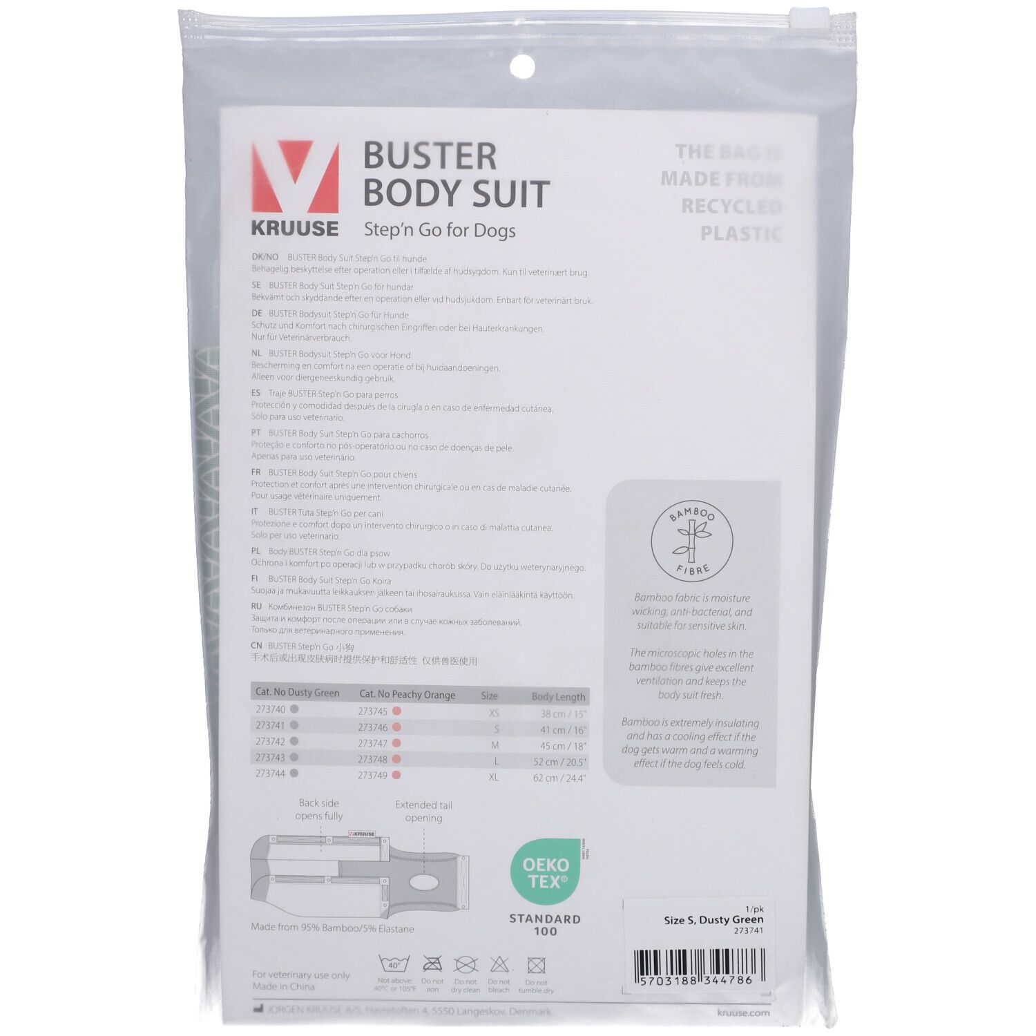 BUSTER Body Suit – Step’n Go for Dogs Gr. S