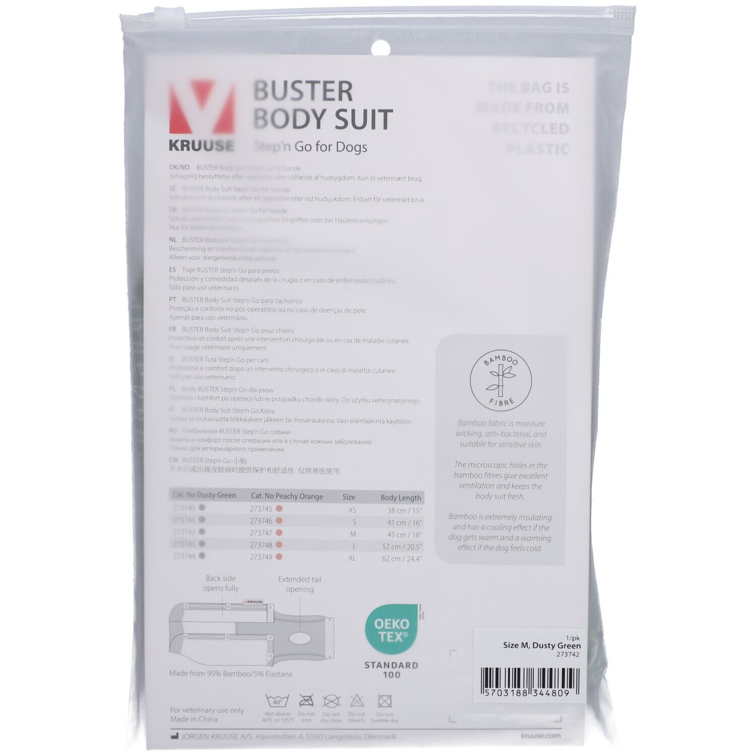 BUSTER Body Suit – Step’n Go for Dogs Gr. M