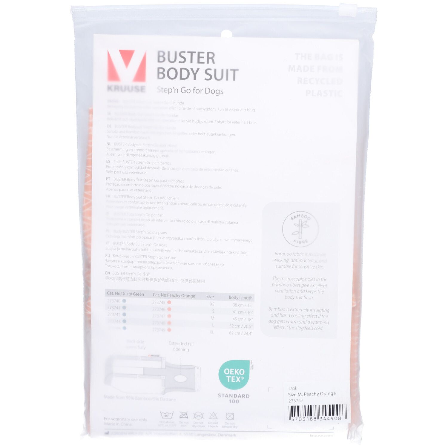 BUSTER BODY SUIT Step´n Go for Dogs Gr. M