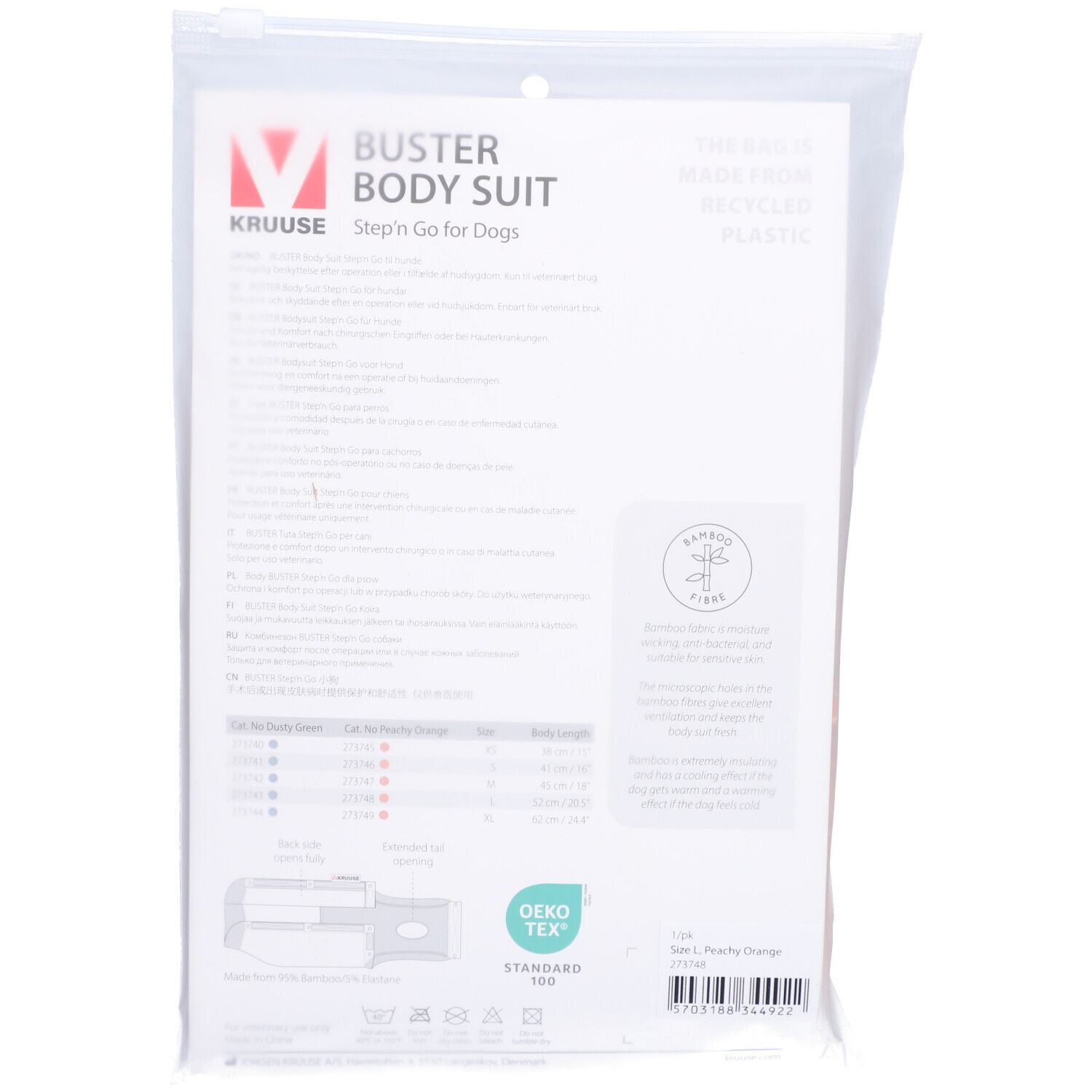 BUSTER Body Suit – Step’n Go for Dogs Gr. L