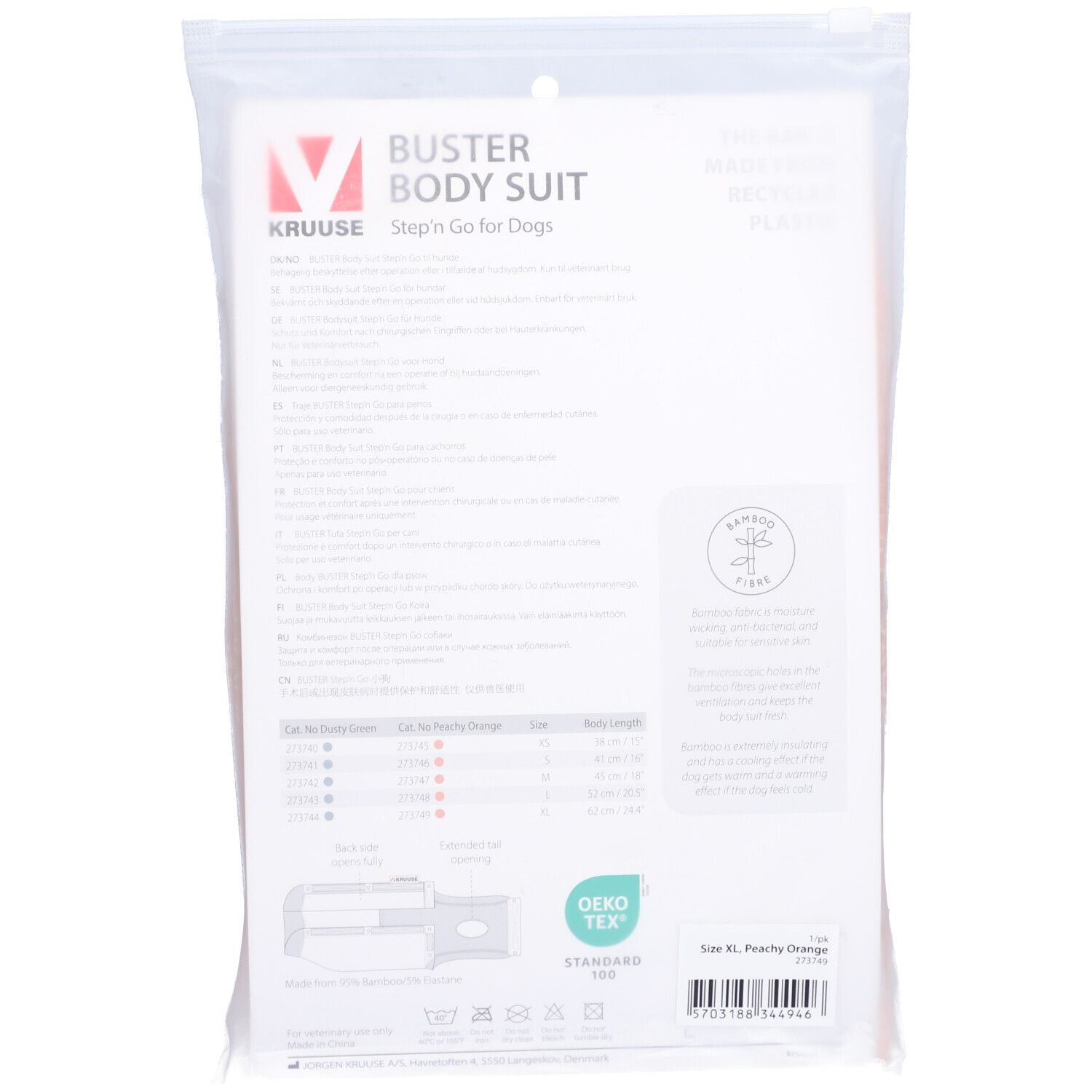 BUSTER Body Suit – Step’n Go for Dogs Gr. M