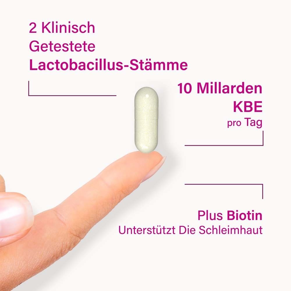 nupure Lacto Intim - Capsules probiotiques avec des bactéries d'acide lactique