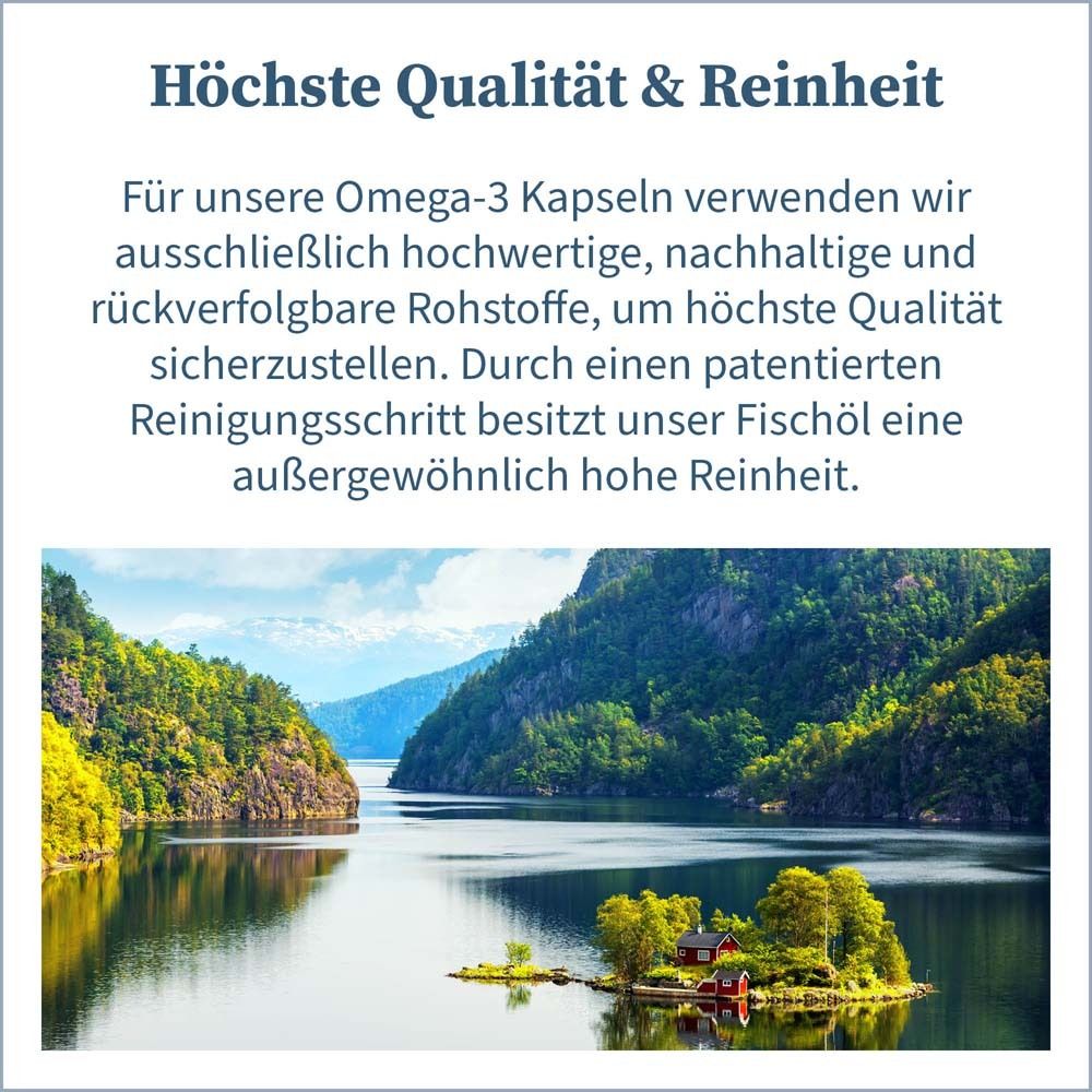 NATUGENA® Oméga-3 en gélules - Huile de poisson 2325 mg