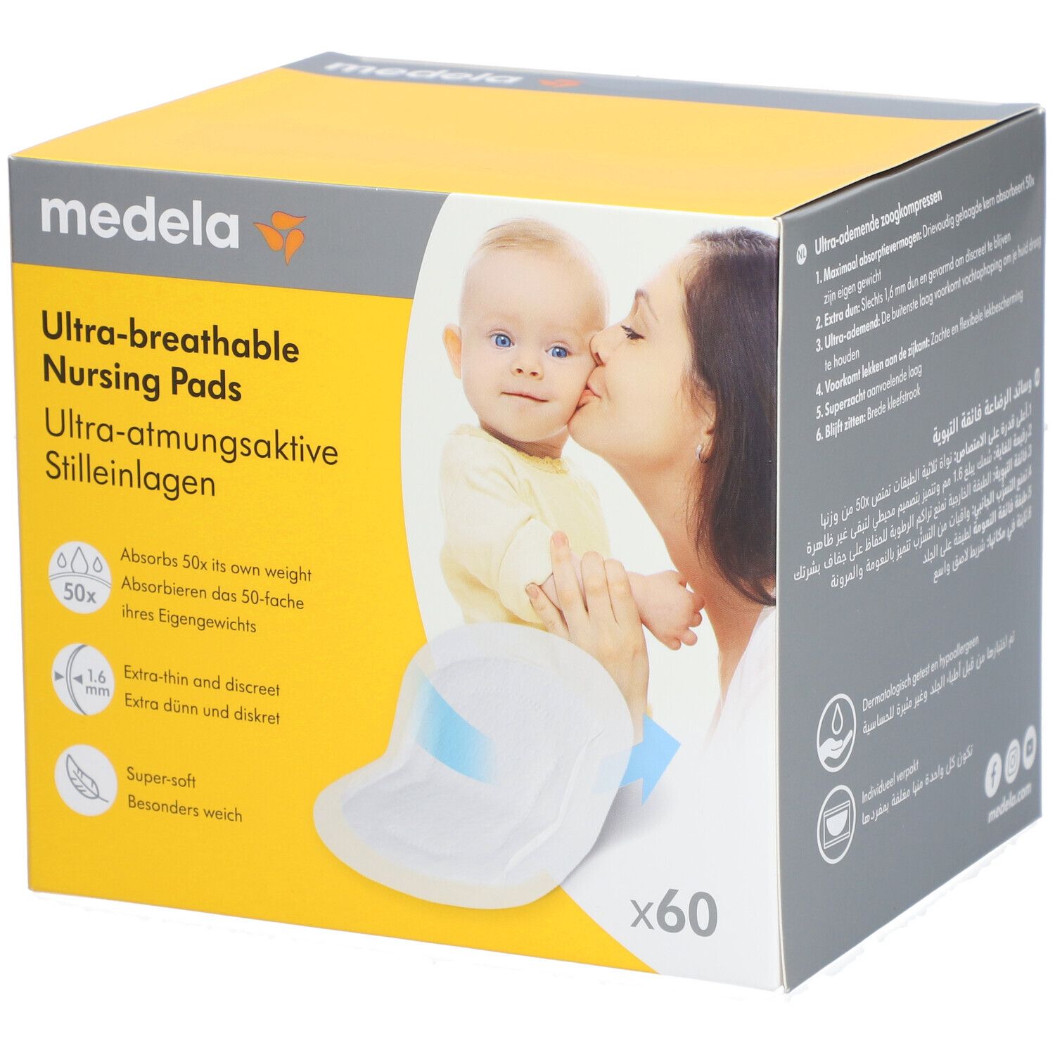 medela Ultra-atmungsaktive Einweg-Stilleinlagen