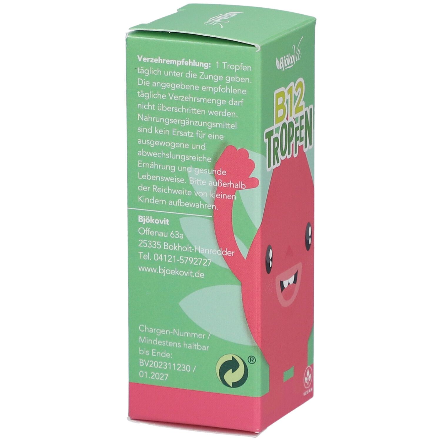 BjökoVit Vitamine B12 enfants gouttes