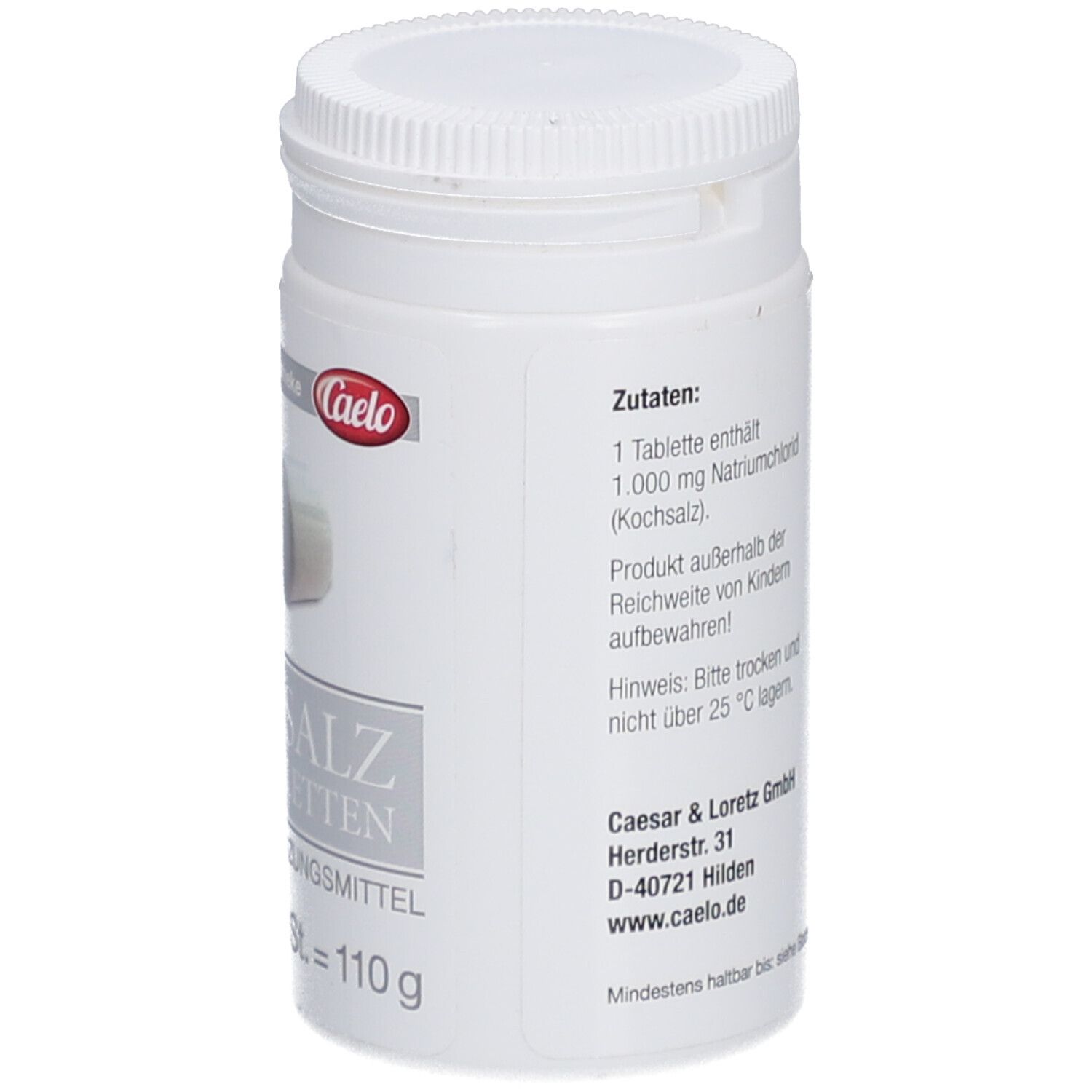 Caelo Sel de cuisine 1000 mg Comprimés