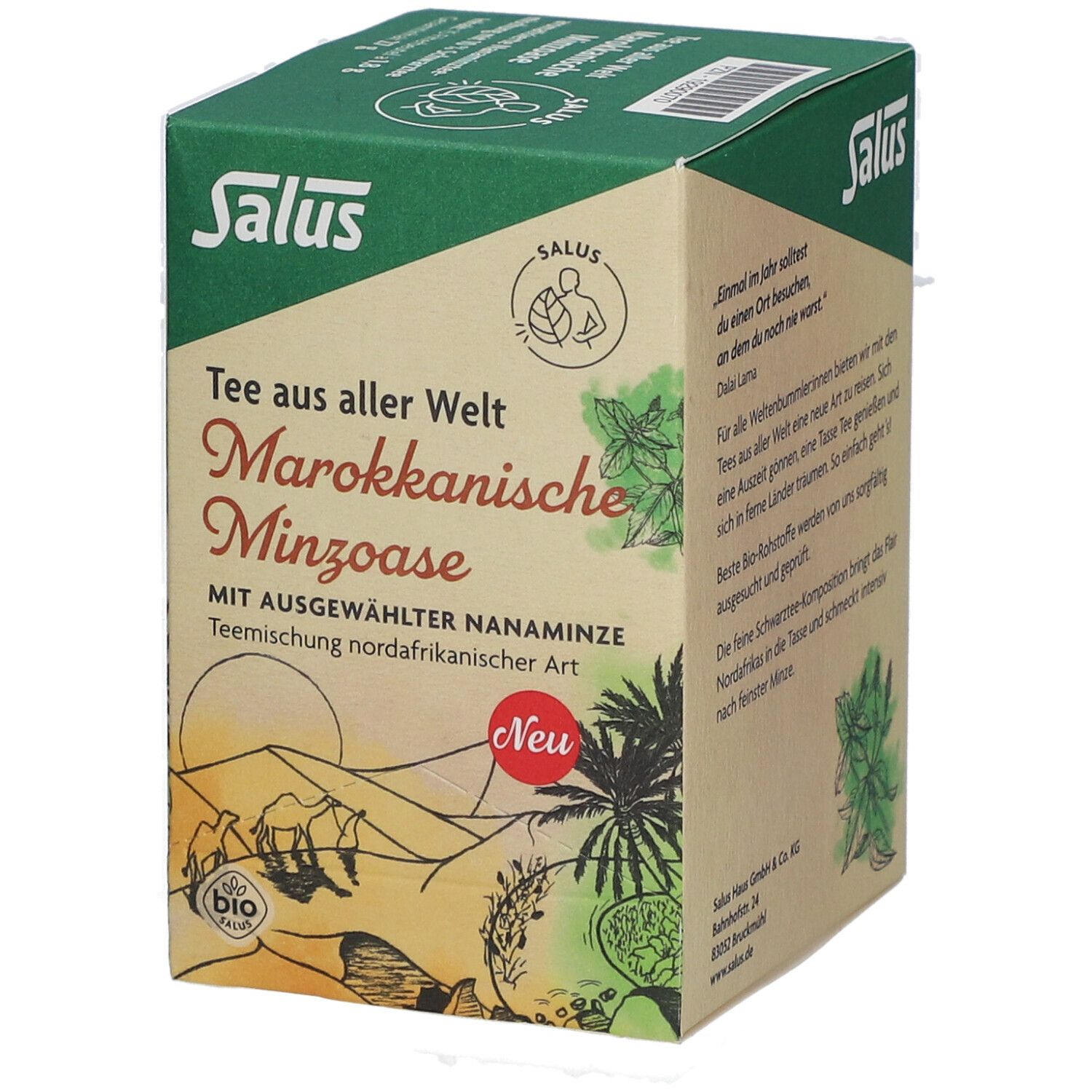 Salus Bio Oasis de menthe marocaine - Mélange de tisanes