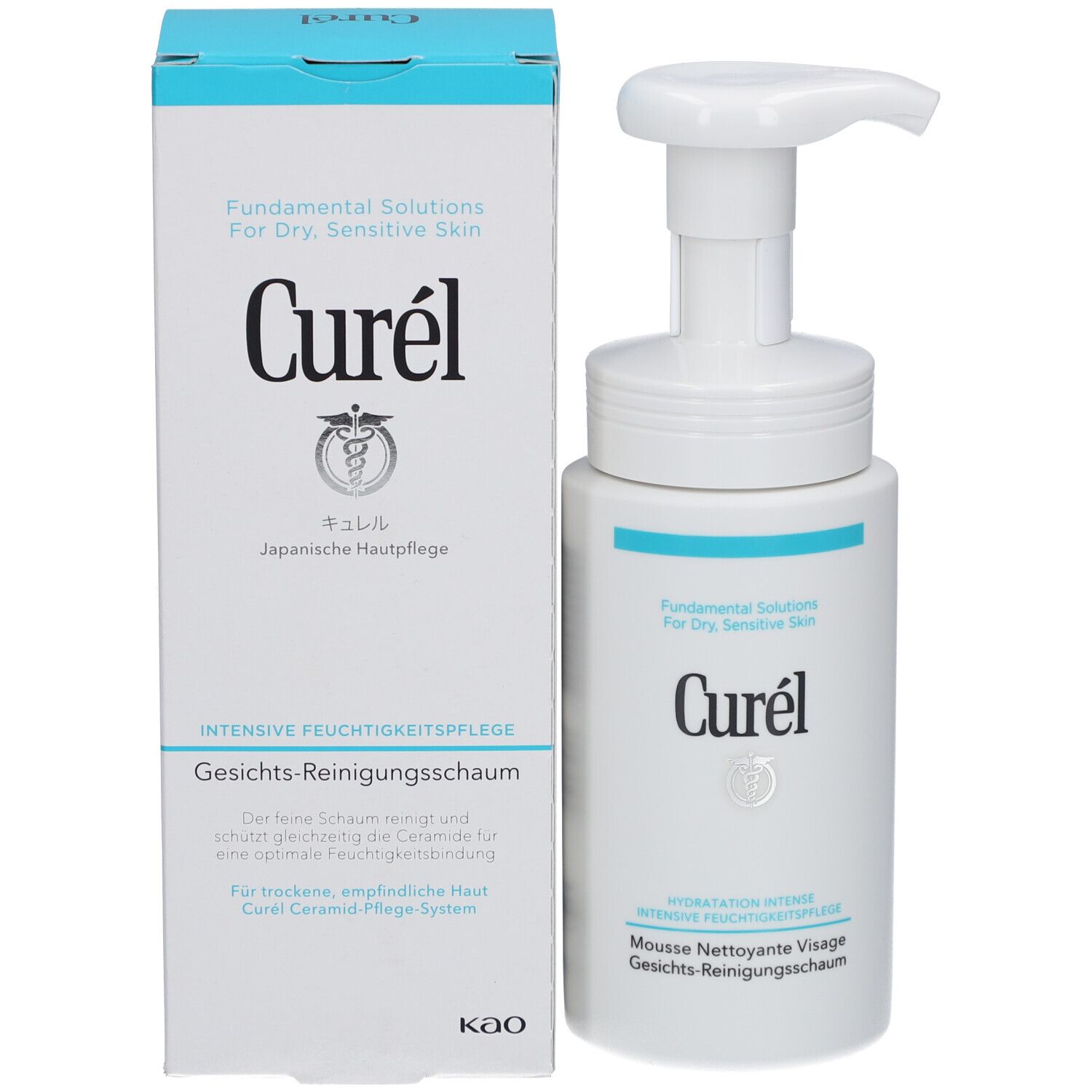 Curél® Foaming Facial Wash