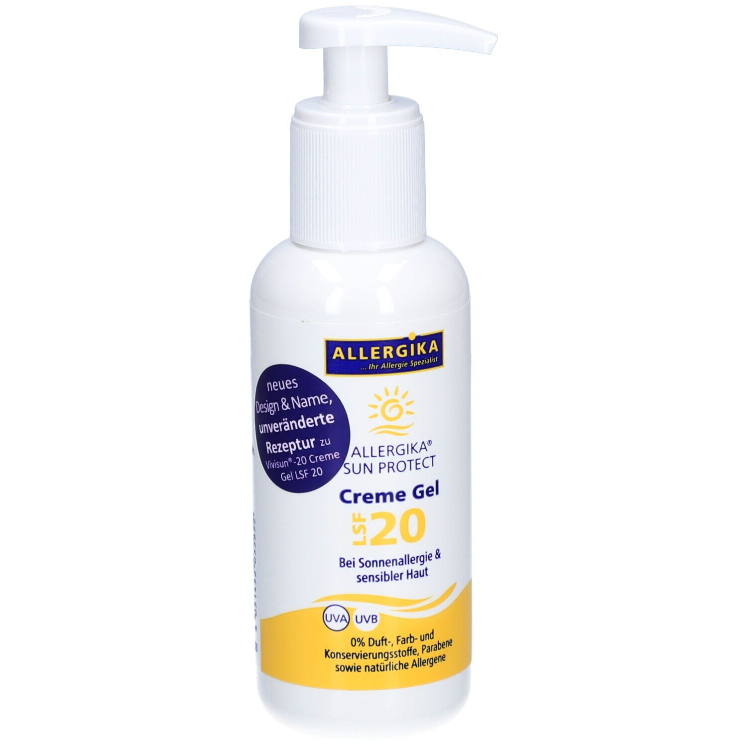 ALLERGIKA SUN PROTECT Creme Gel LSF 20