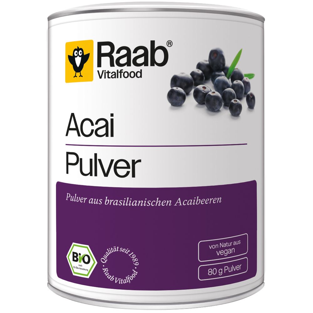 Raab® Bio Acai Fruchtpulver