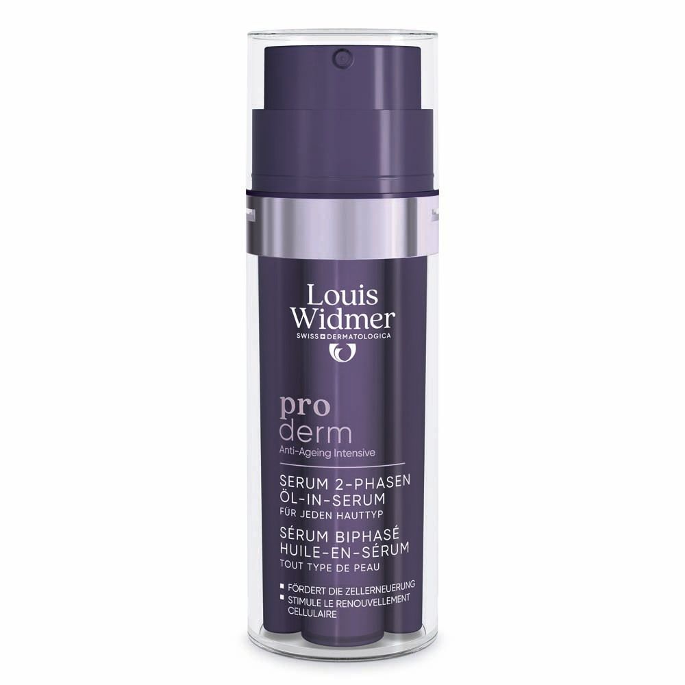Louis Widmer proderm Serum 2-Phasen Öl-in-Serum unparfümiert