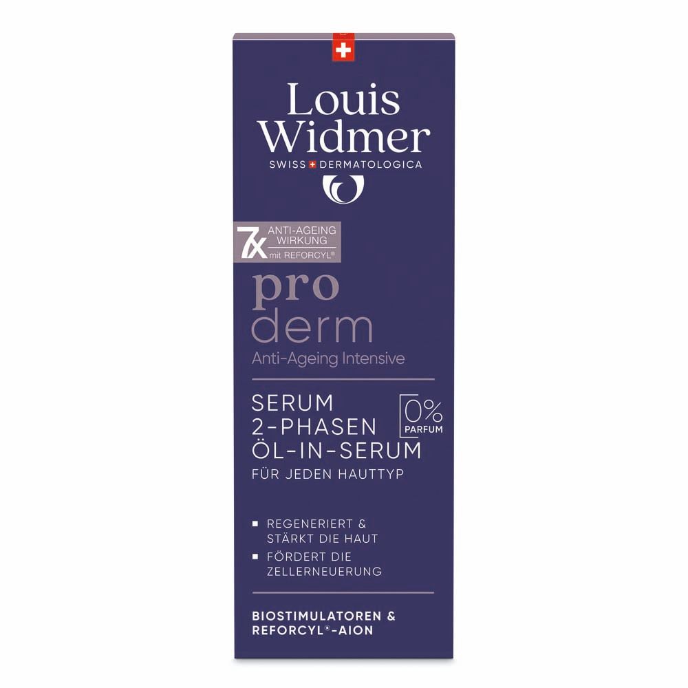 Louis Widmer proderm Serum 2-Phasen Öl-in-Serum unparfümiert