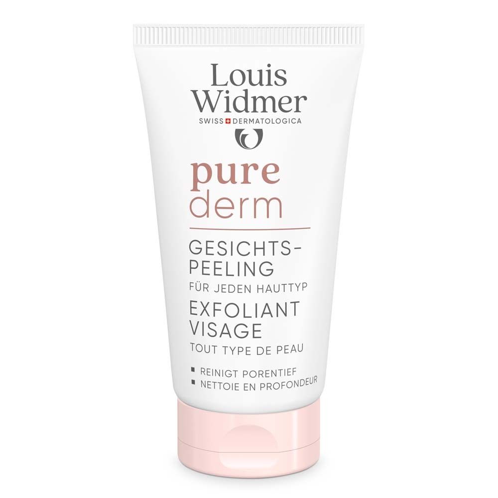 Louis Widmer purederm Exfoliant visage sans parfum